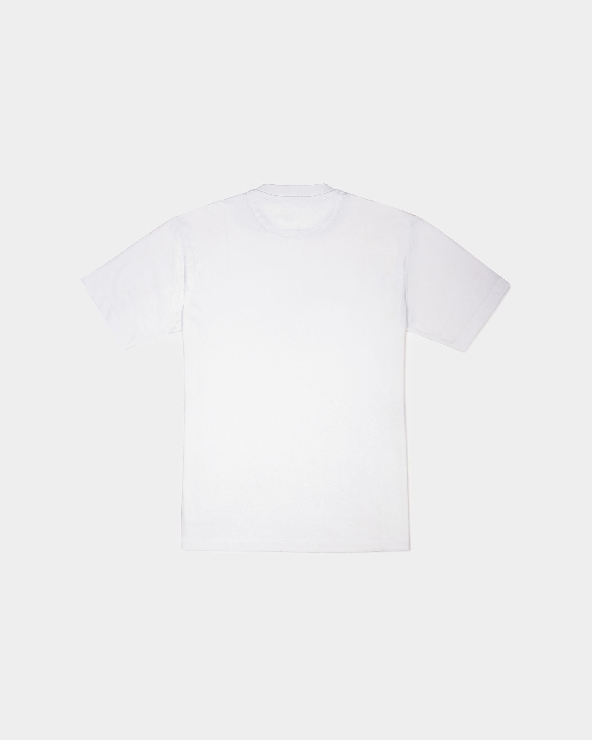 T-Shirt En Coton Bio Blanc - Homme - Bally - 02