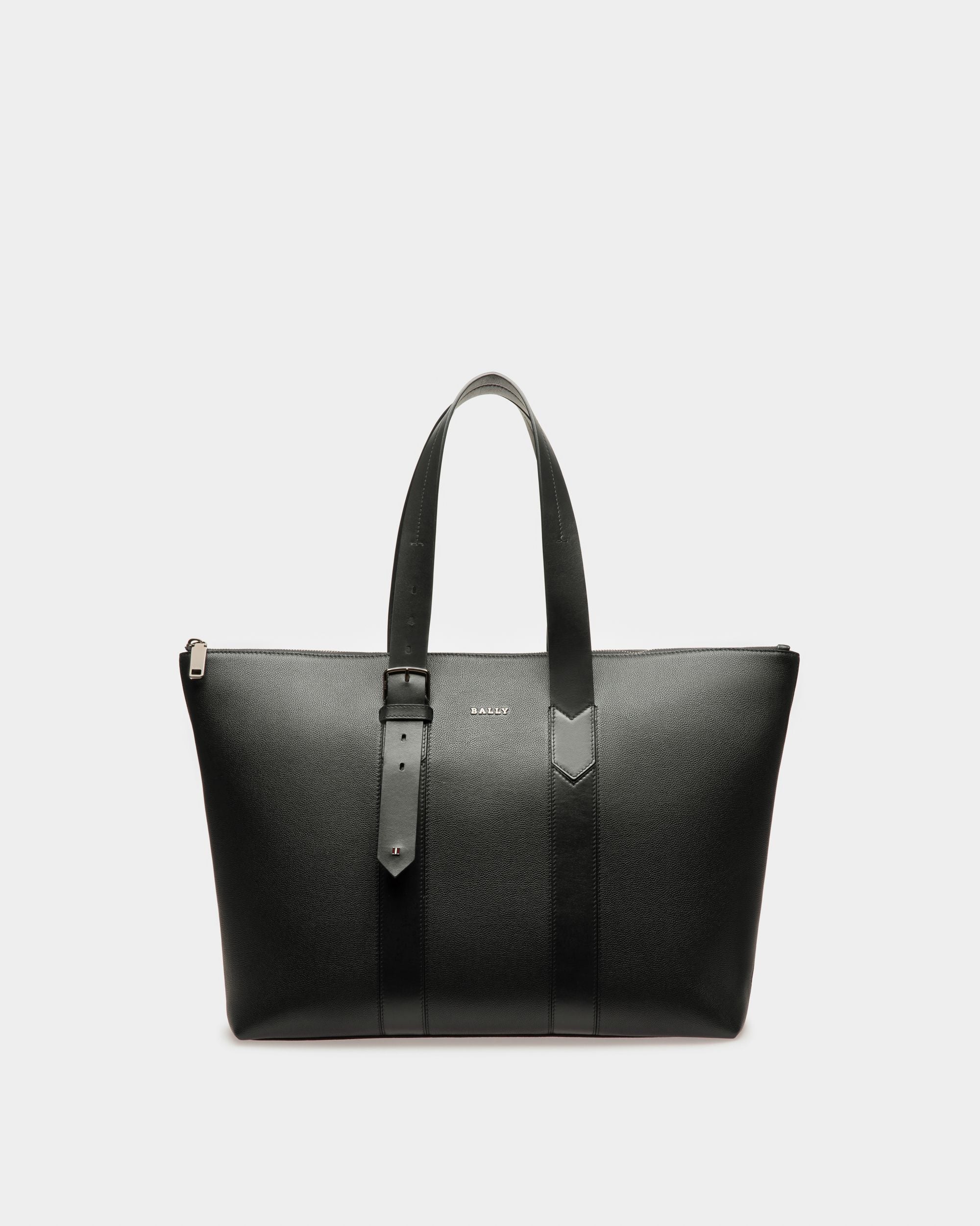 Eland Cabas En Cuir Noir - Homme - Bally - 01