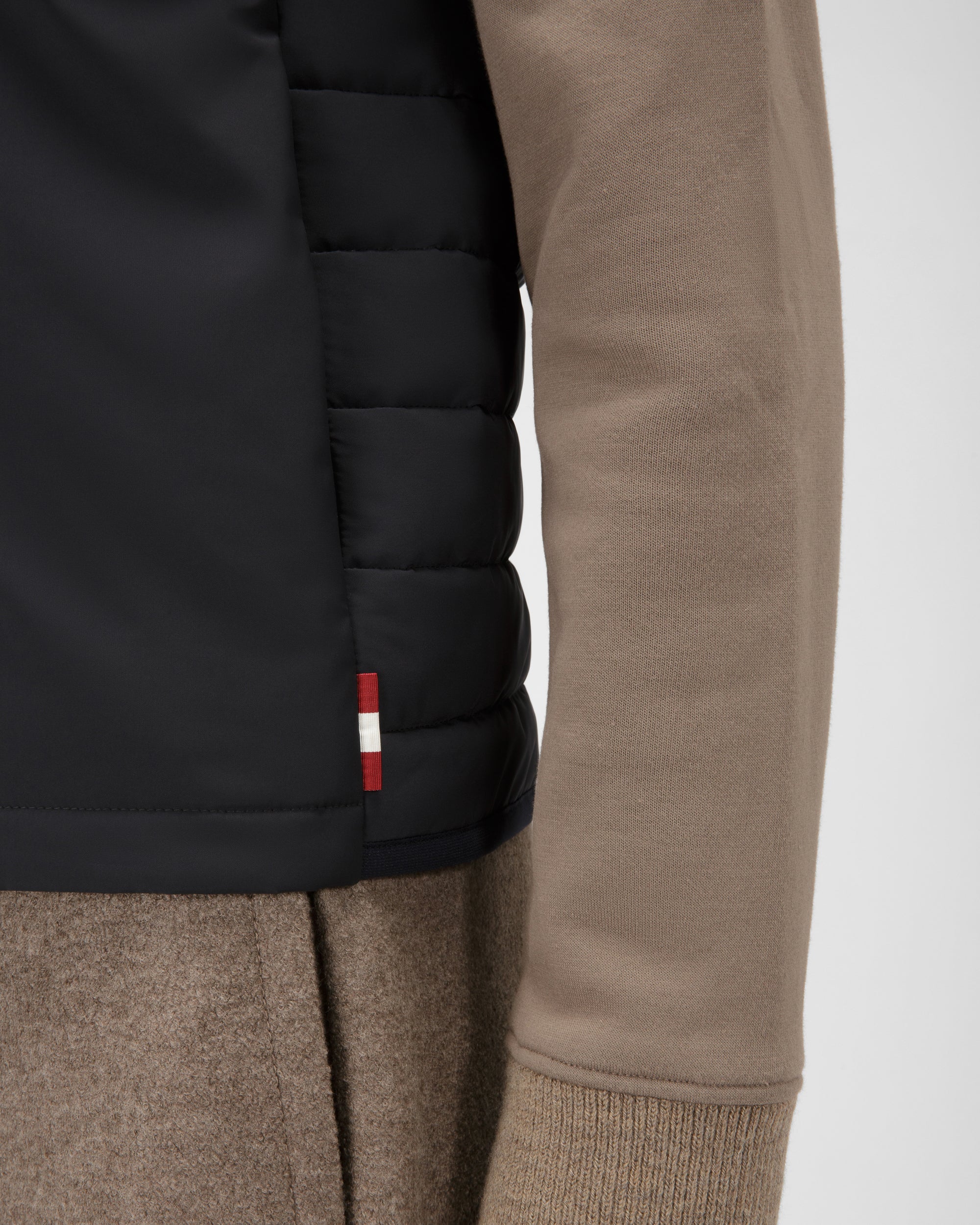 Gilet En Nylon Technique Bleu Marine - Homme - Bally - 03