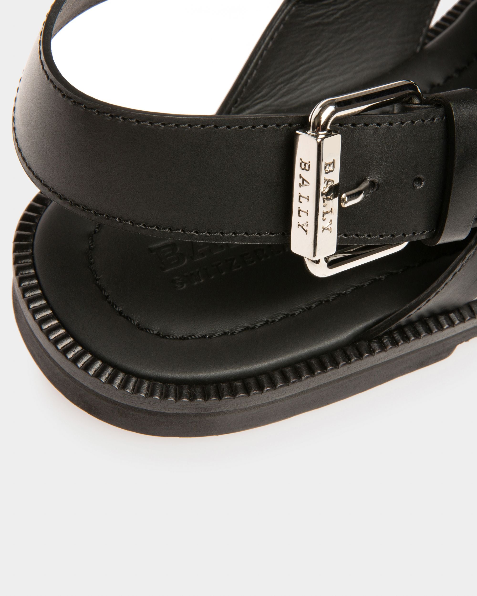 Jamilo Sandales En Cuir Noir - Homme - Bally - 05