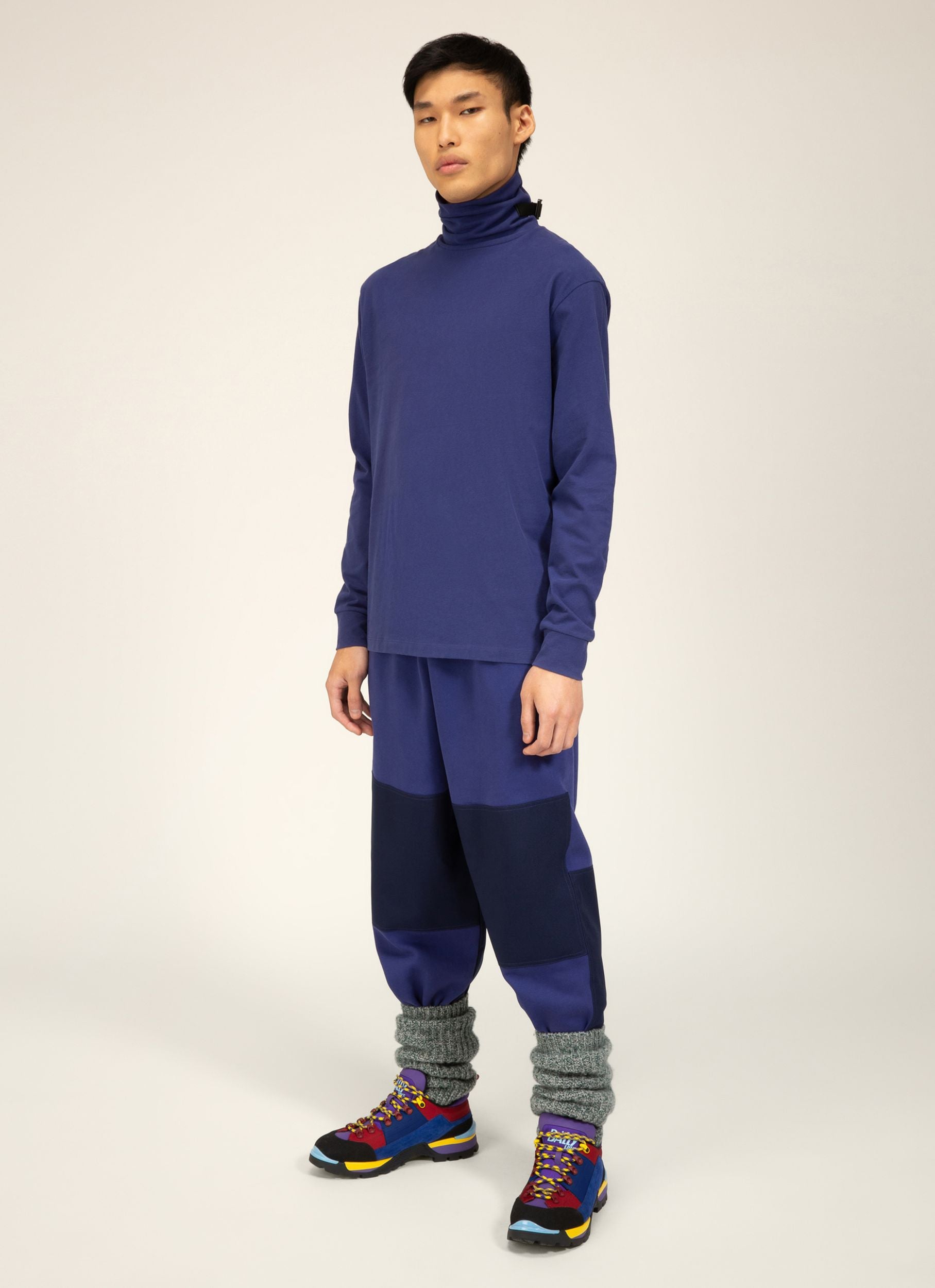 Bally Hike 10 Haut En Coton Bio Violet - Homme - Bally - 05