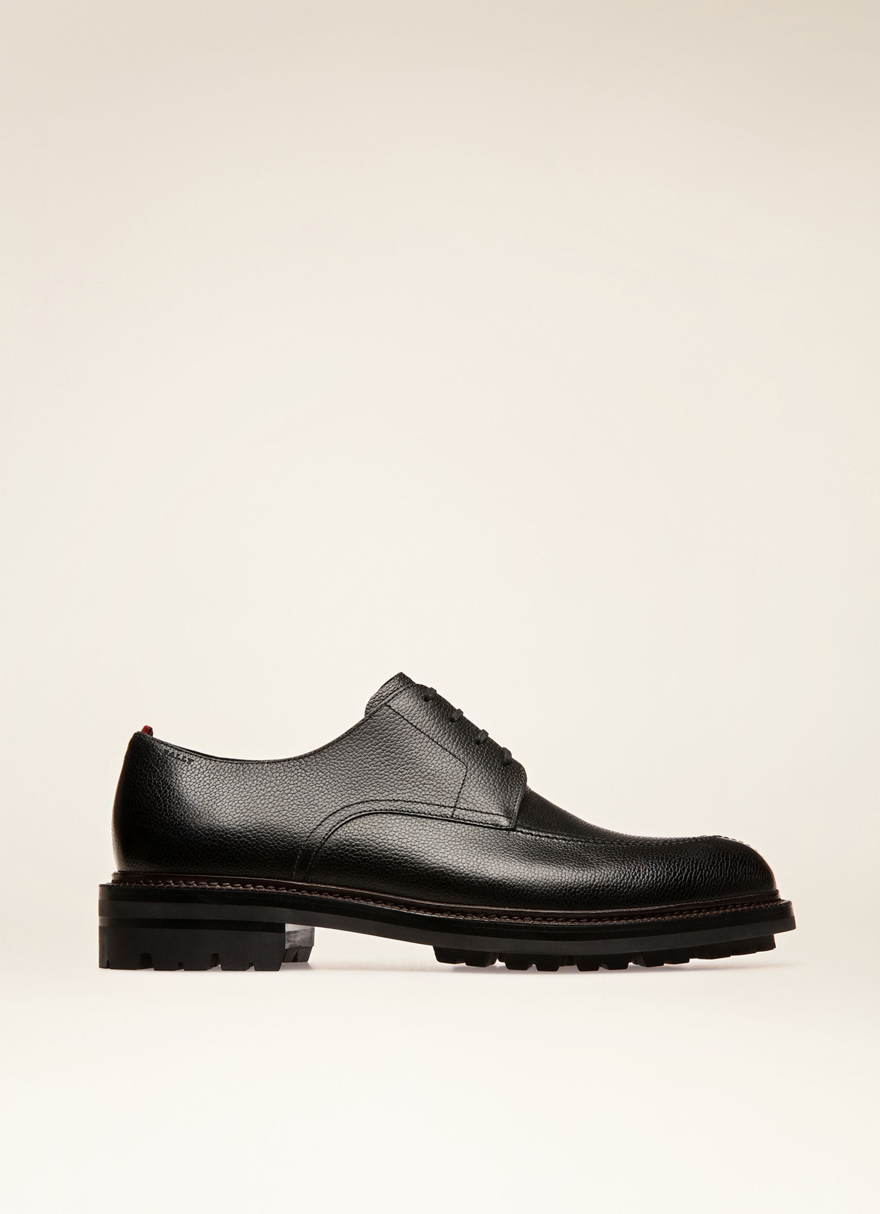 Kristoff Derbies En Cuir Noir - Homme - Bally - 01