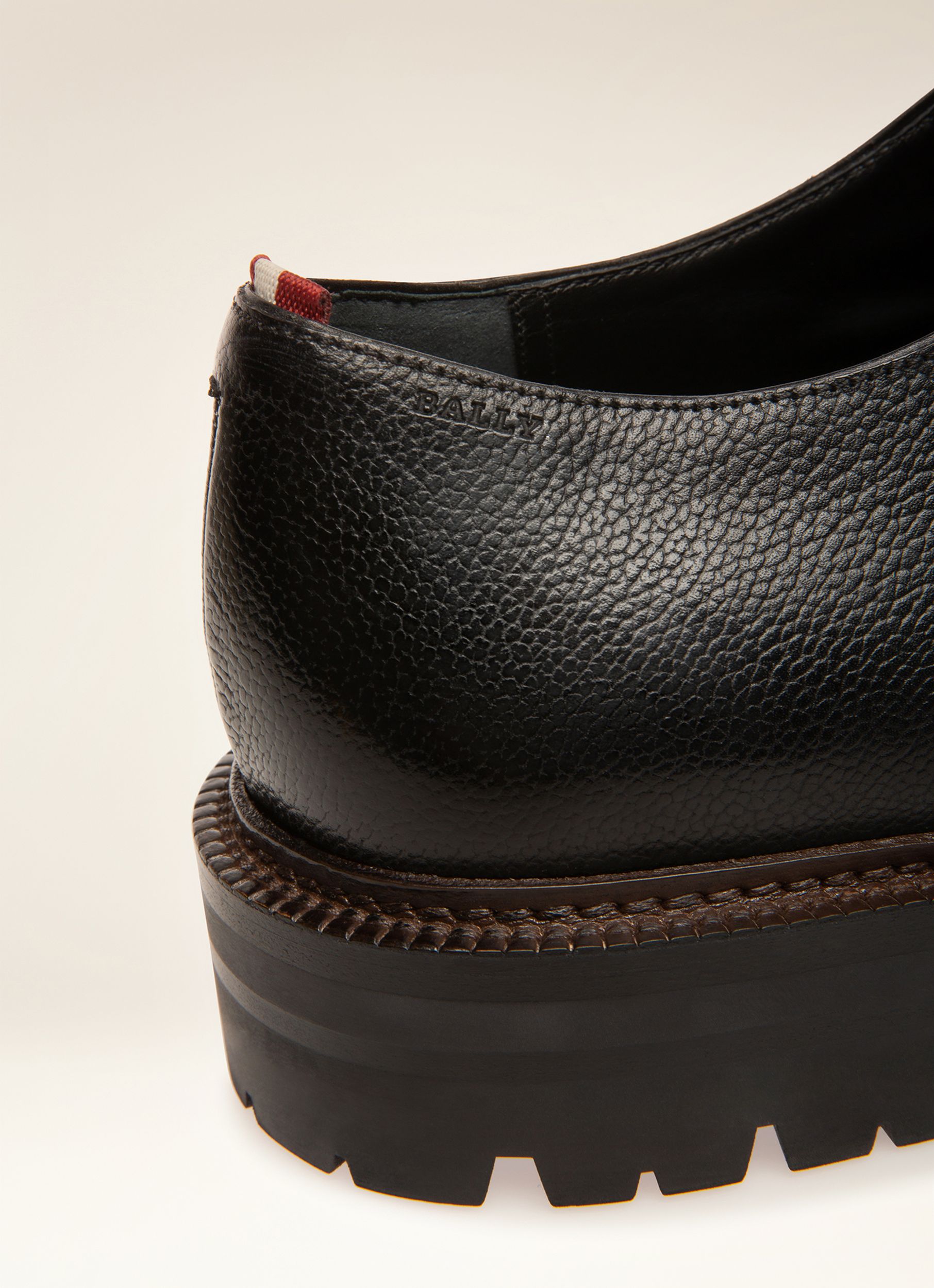 Kristoff Derbies En Cuir Noir - Homme - Bally - 02