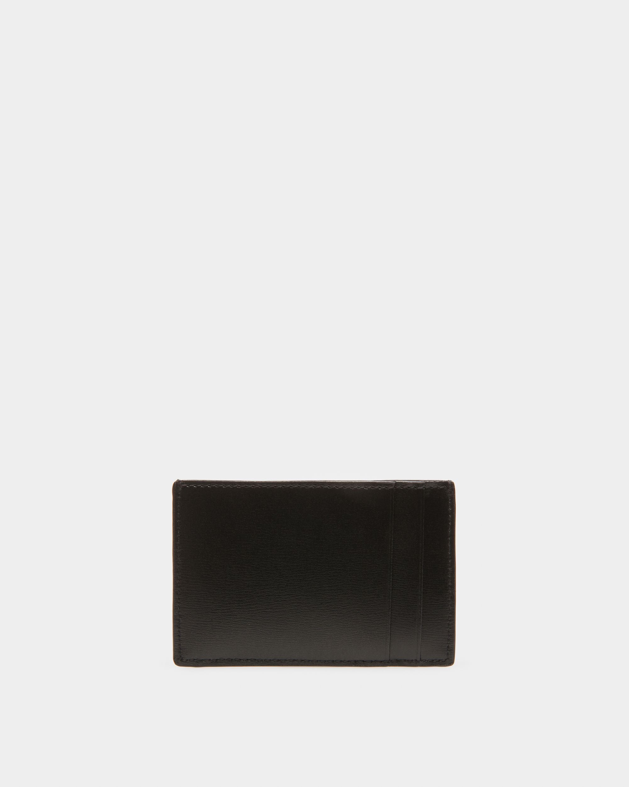 Belky Porte-Cartes En Cuir Noir - Femme - Bally - 02