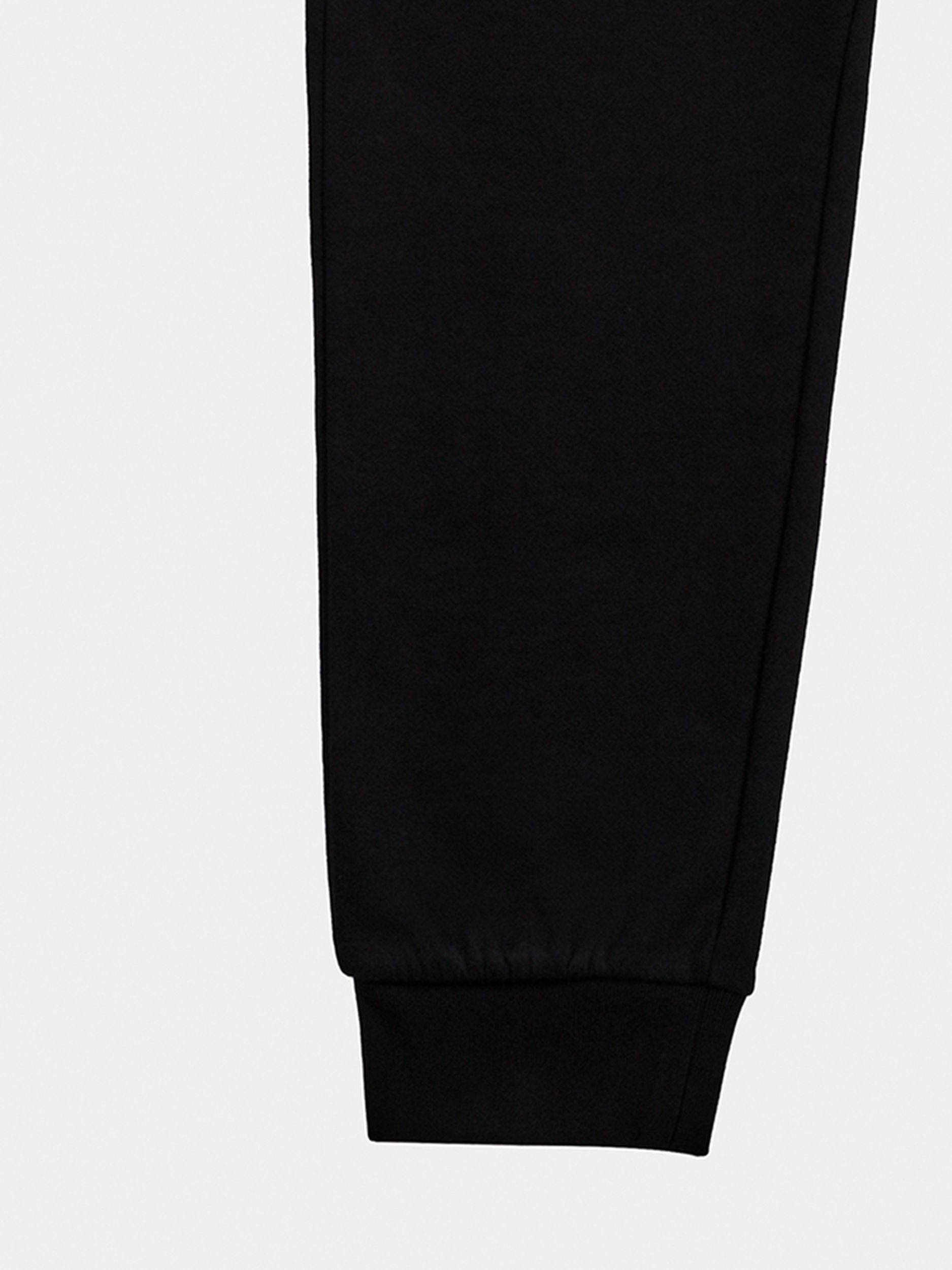 Pantalon De Survêtement En Maille De Coton Noire - Homme - Bally - 03