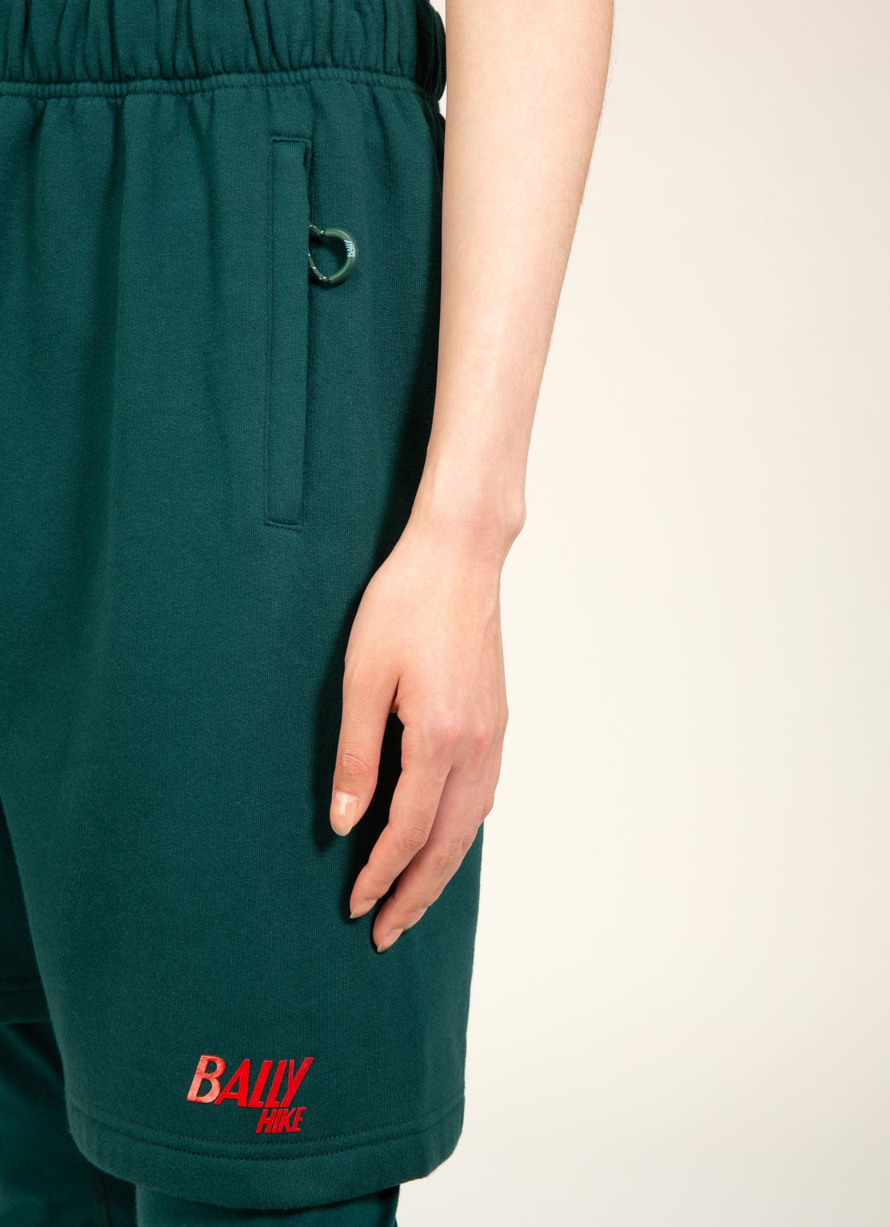 Bally Hike 13 Bas En Coton Bio Vert - Femme - Bally - 02