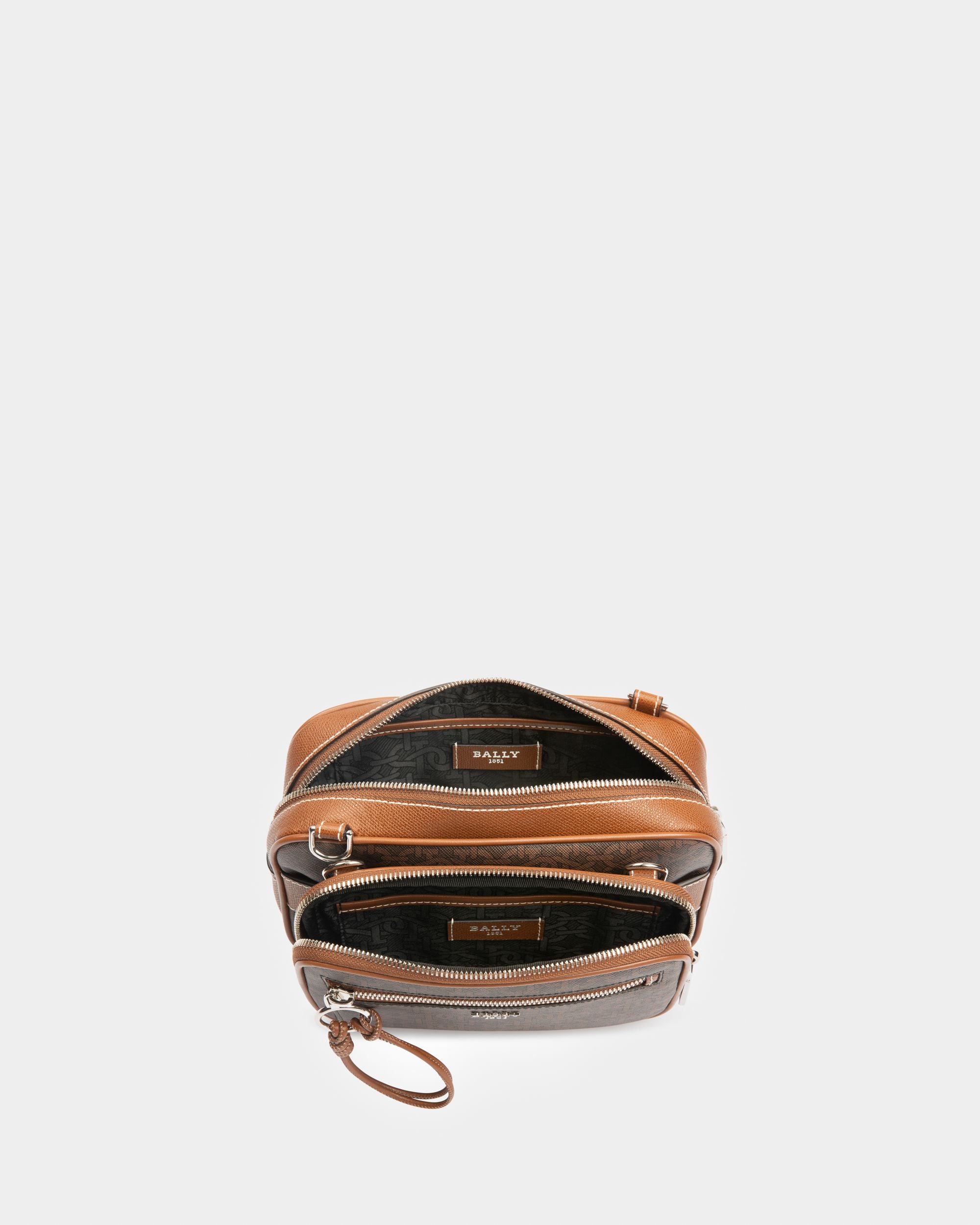 Hadds Sac Bandoulière En Tpu Marron - Homme - Bally - 03
