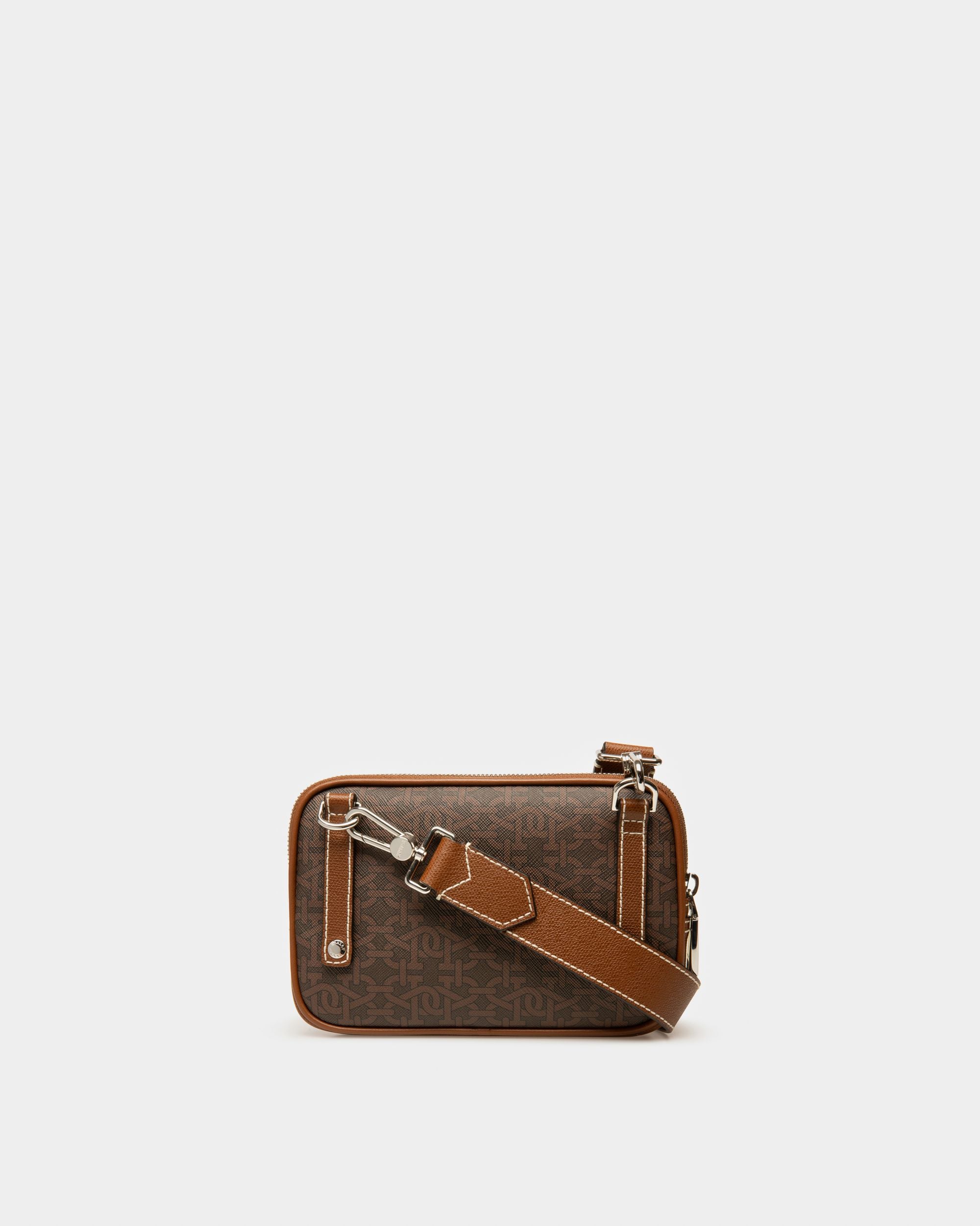 Hadds Sac Bandoulière En Tpu Marron - Homme - Bally - 08