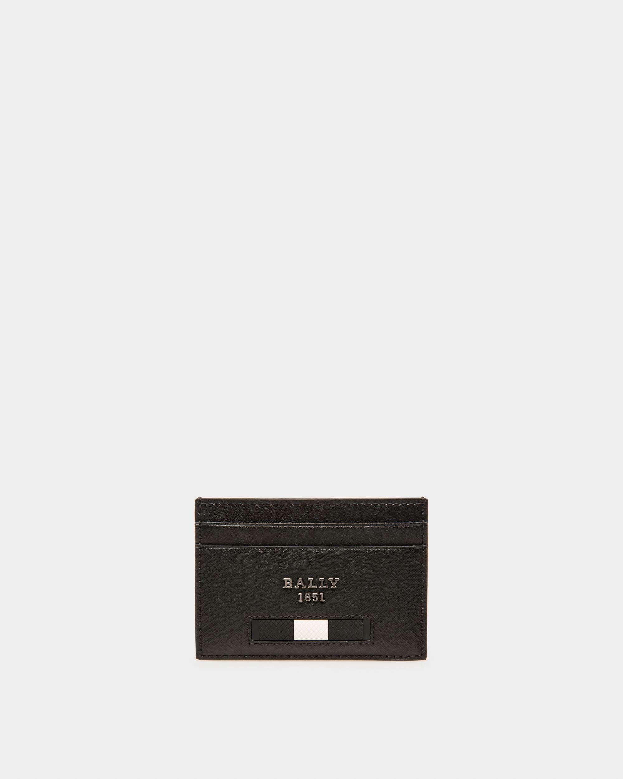 Bhar Porte-cartes En Cuir Noir - Homme - Bally - 01