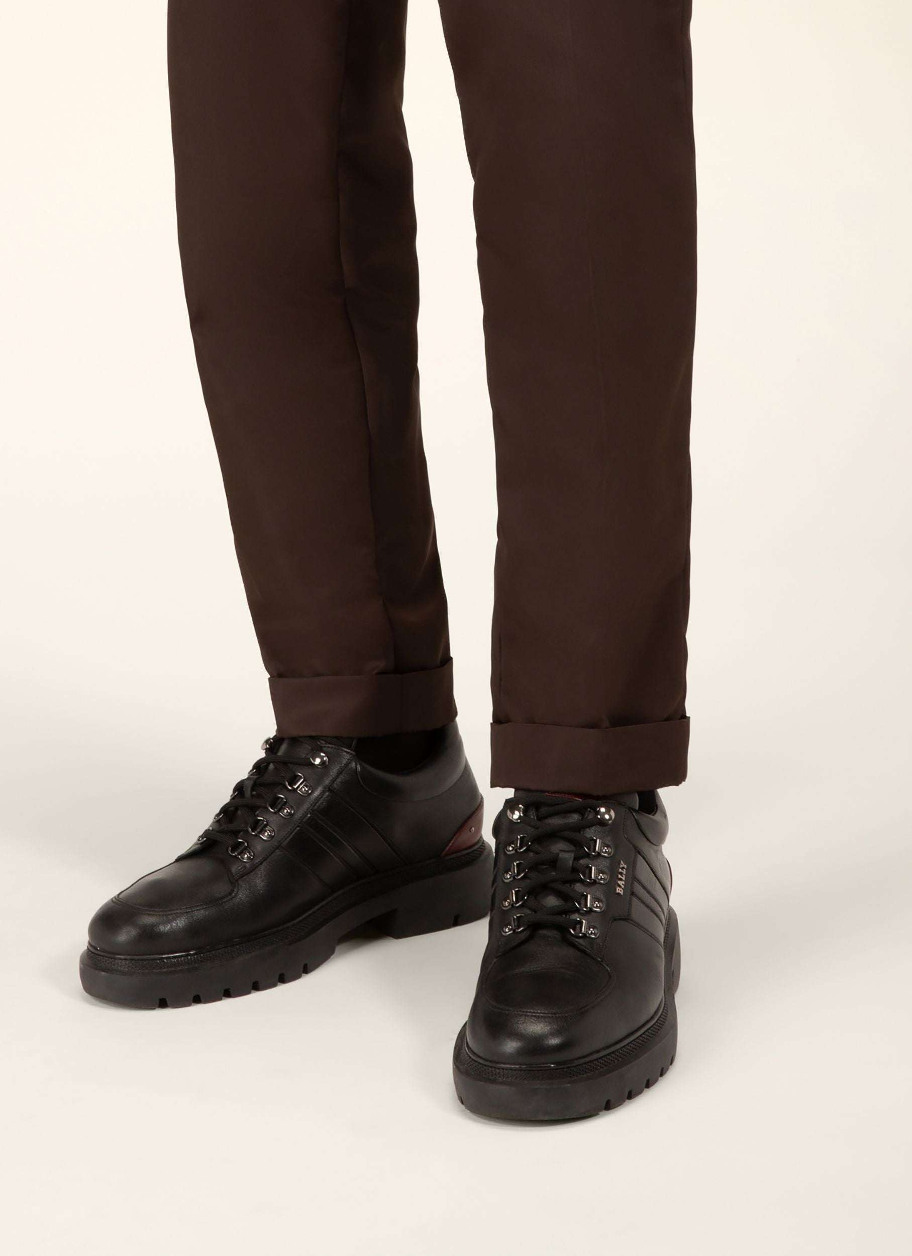 Valnis Derbies En Cuir Noir - Homme - Bally - 04