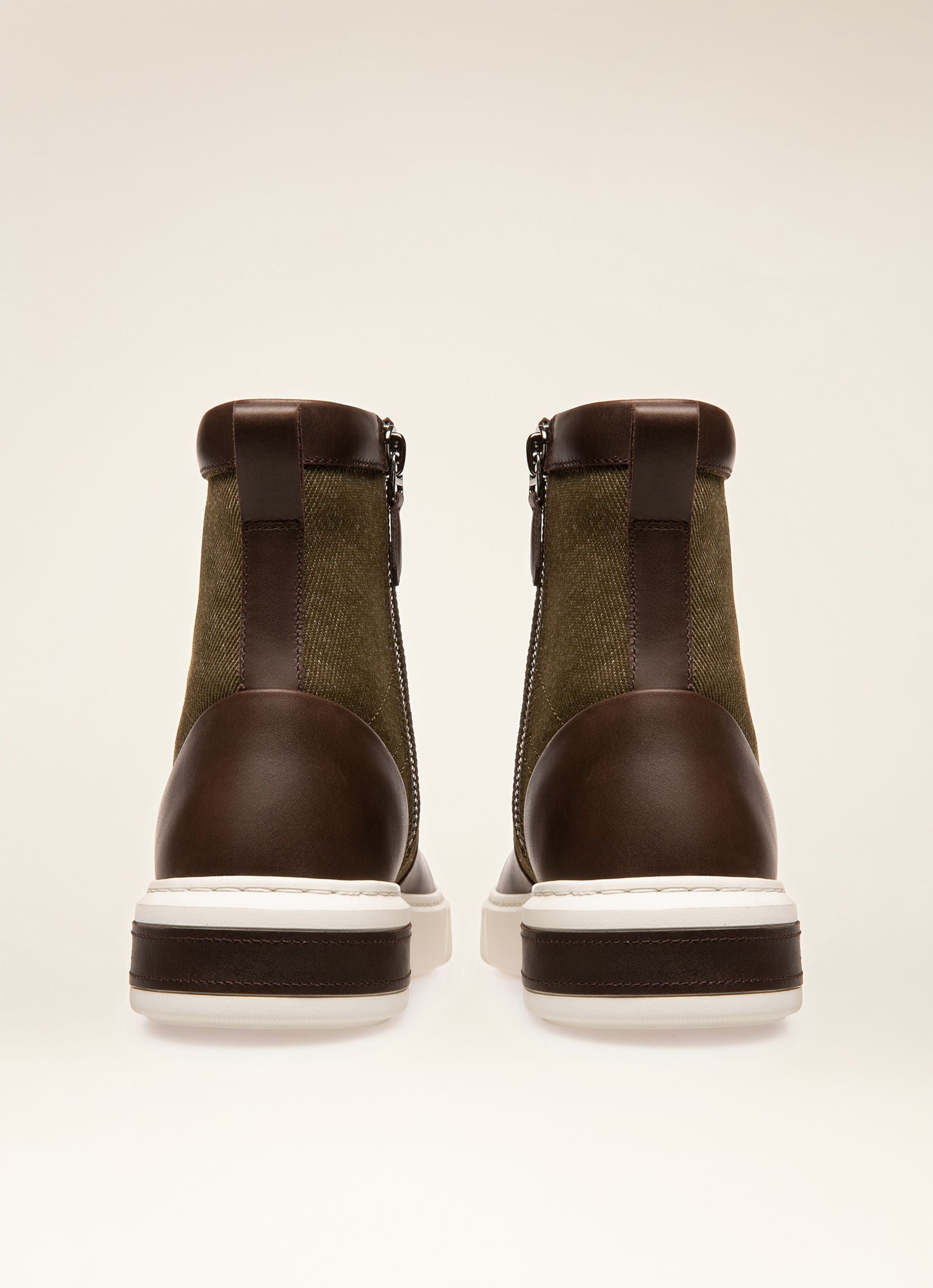 Mevys Sneakers En Cuir Marron Ébène - Homme - Bally - 03