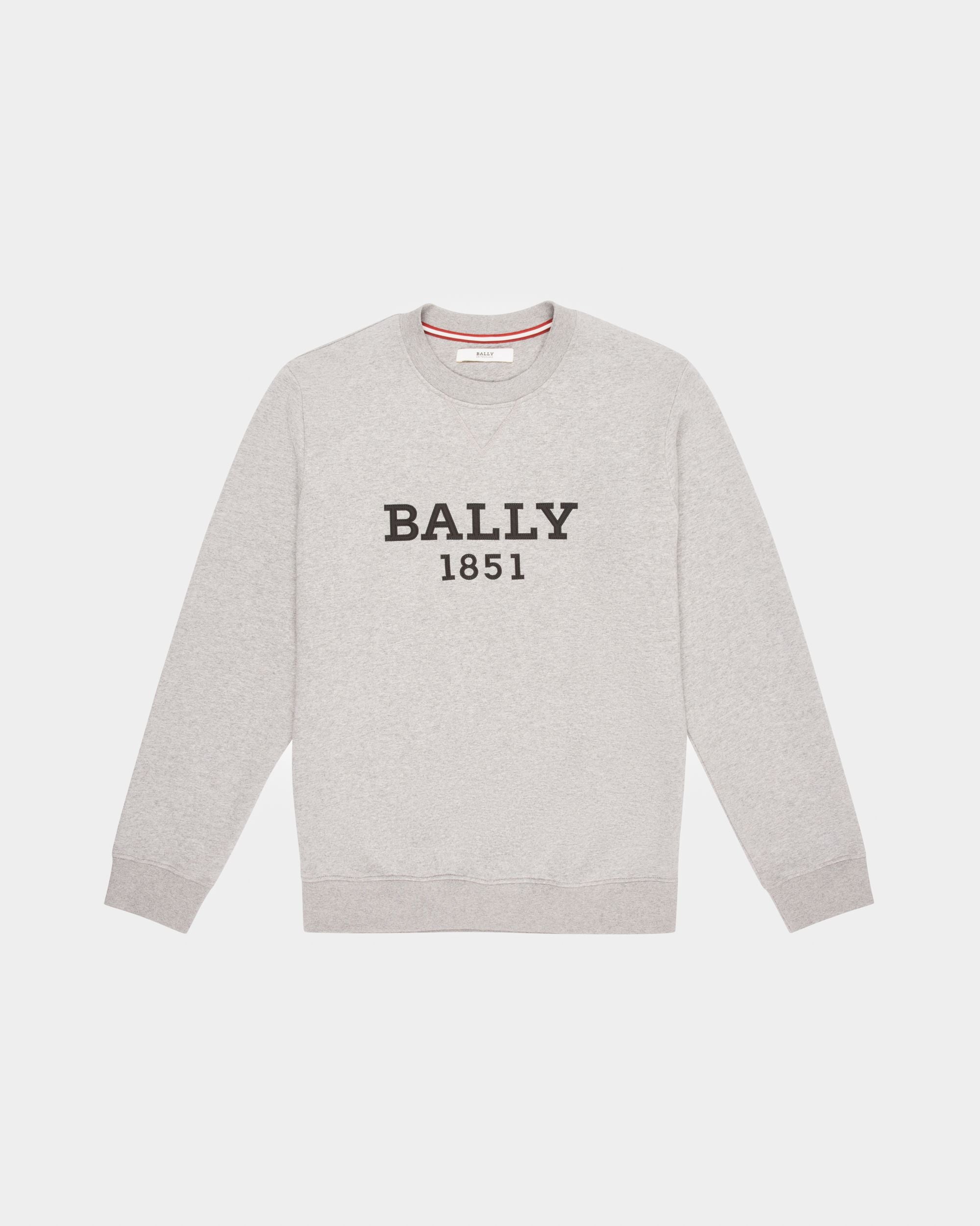 Pull En Coton Gris - Homme - Bally - 01