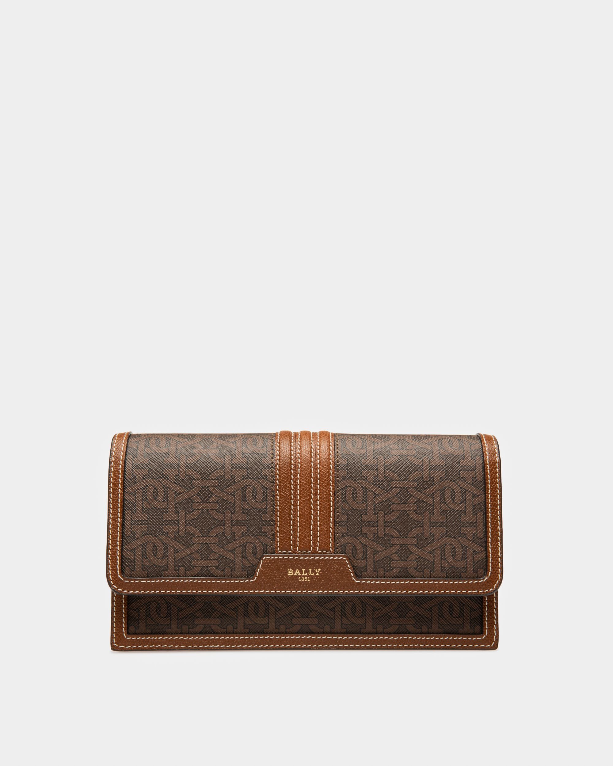 Dafford Portefeuille En Tpu Marron - Femme - Bally - 01