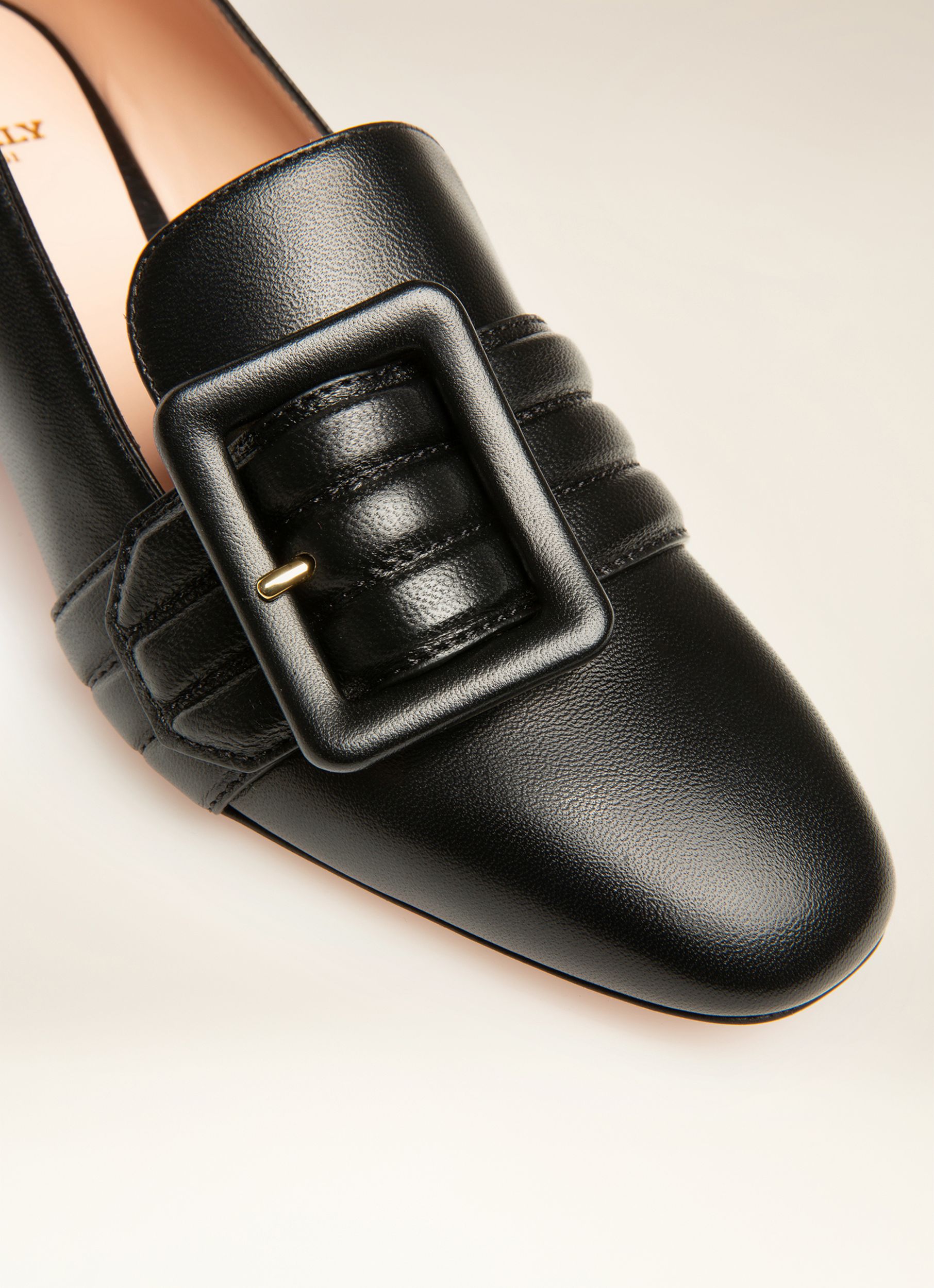 Janelle Mocassins En Cuir Noir - Femme - Bally - 02