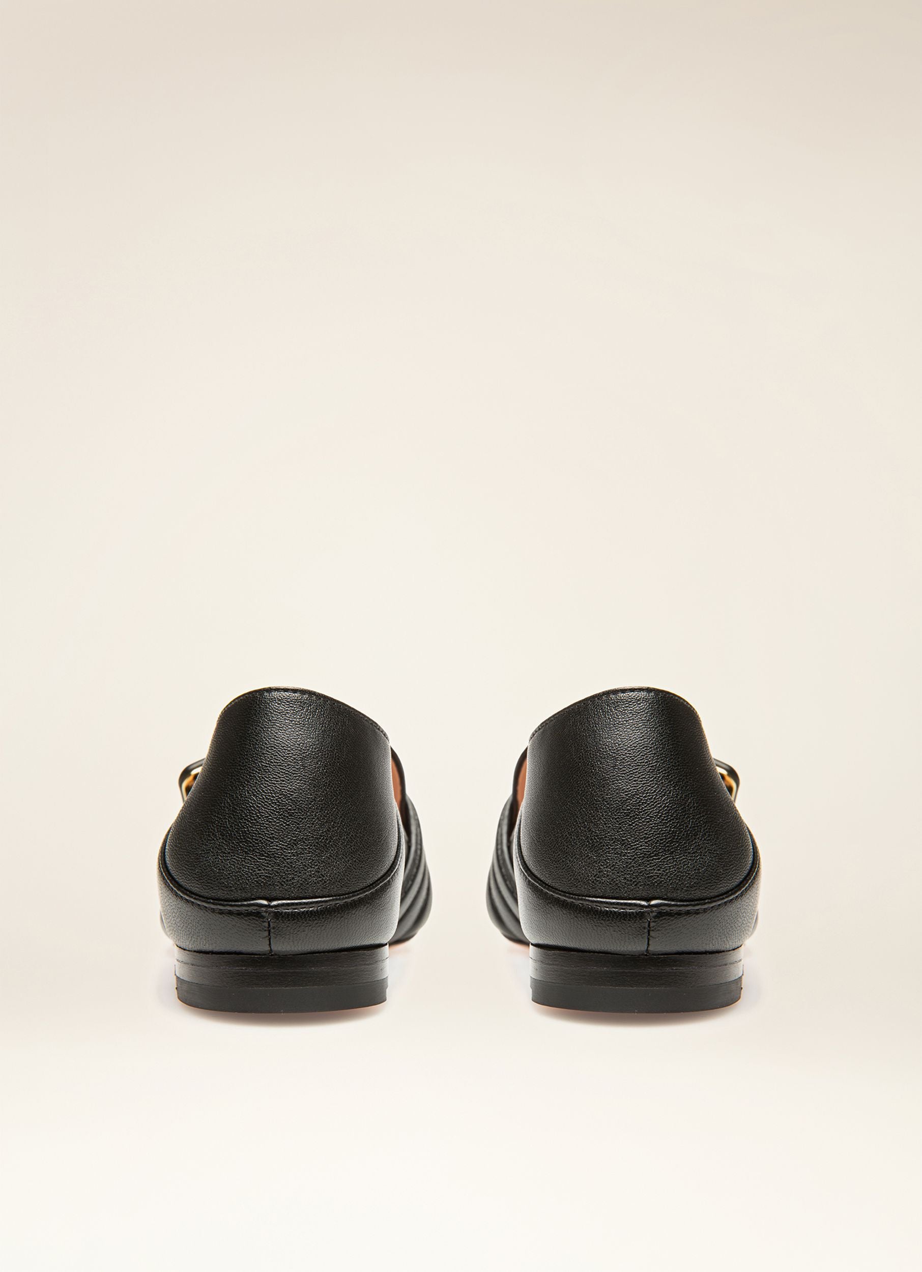 Janelle Mocassins En Cuir Noir - Femme - Bally - 03