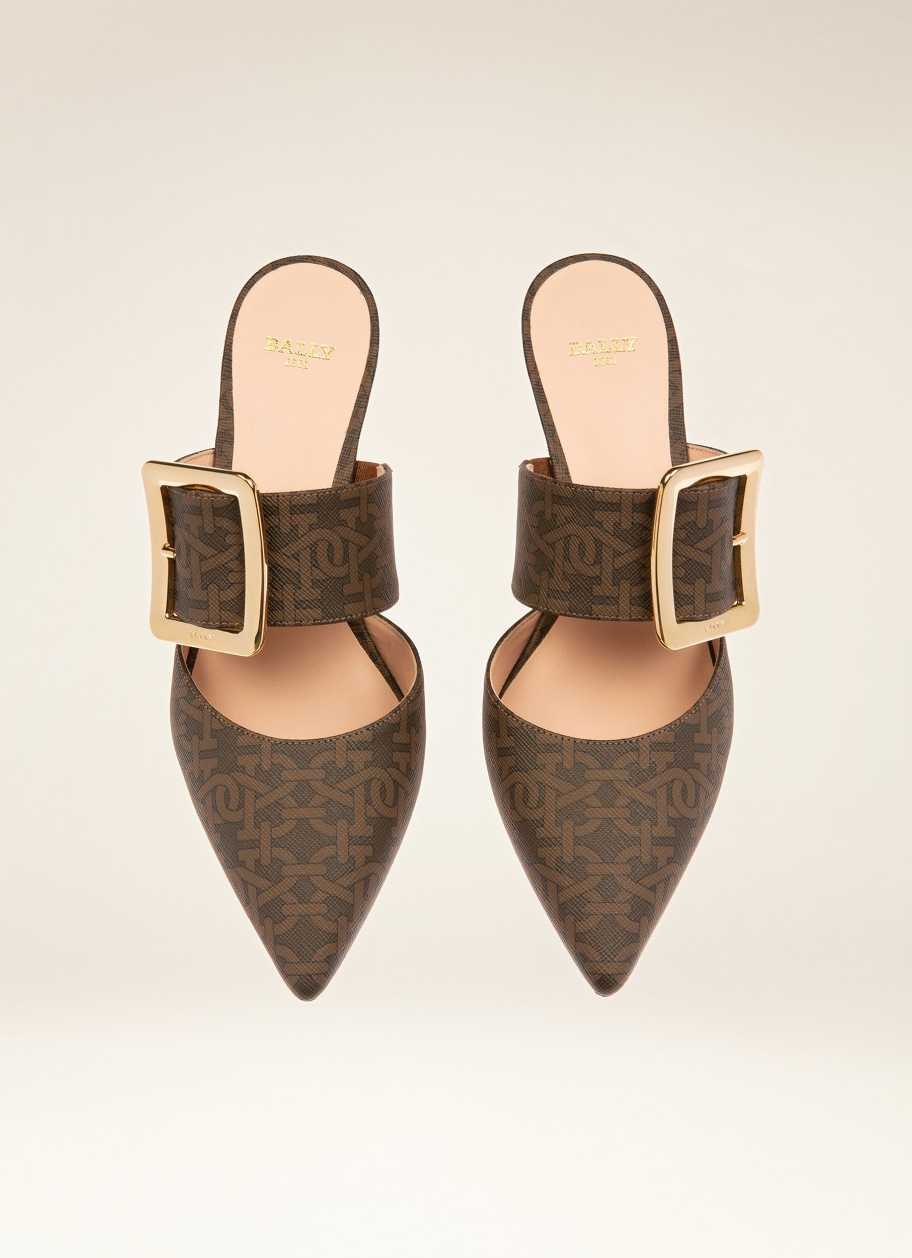 Jemina Escarpins En Tpu Marron - Femme - Bally - 04