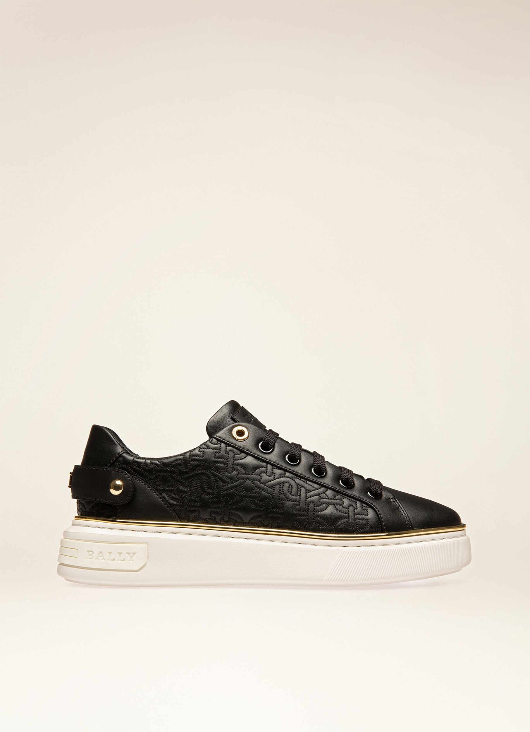 Malya Sneakers En Cuir Noir - Femme - Bally - 01