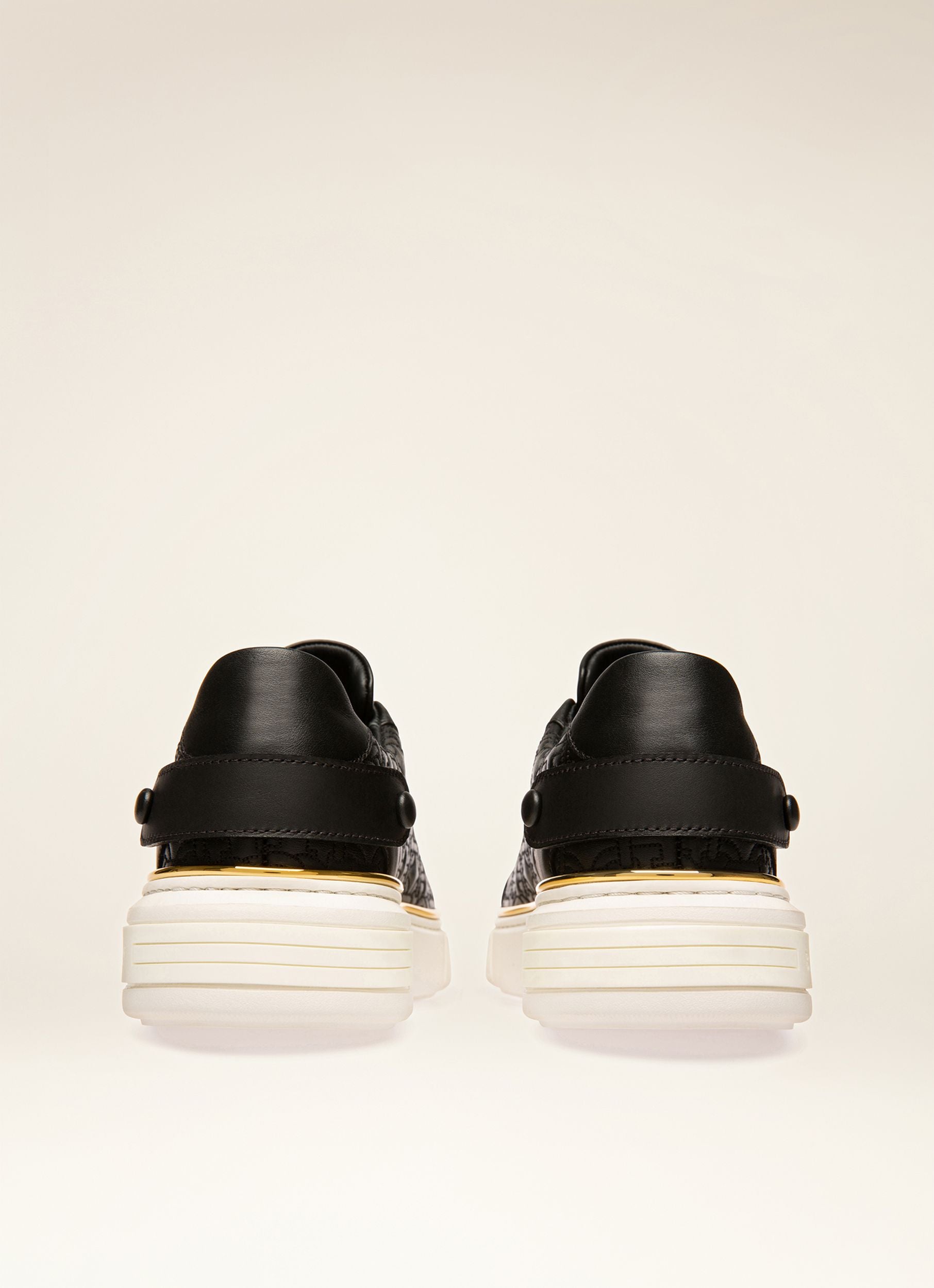 Malya Sneakers En Cuir Noir - Femme - Bally - 09