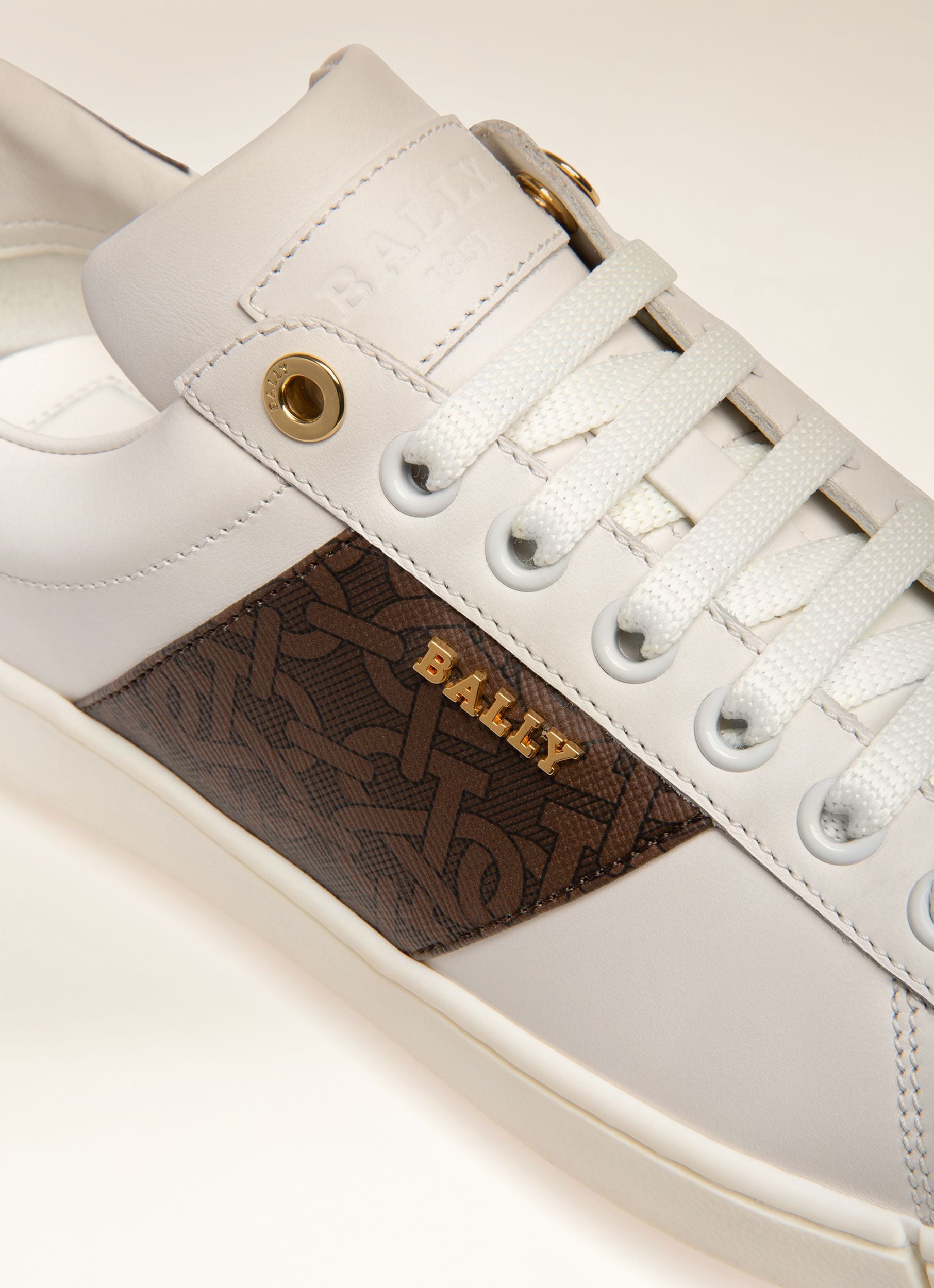 Wilem Sneakers En Cuir Blanc - Femme - Bally - 02