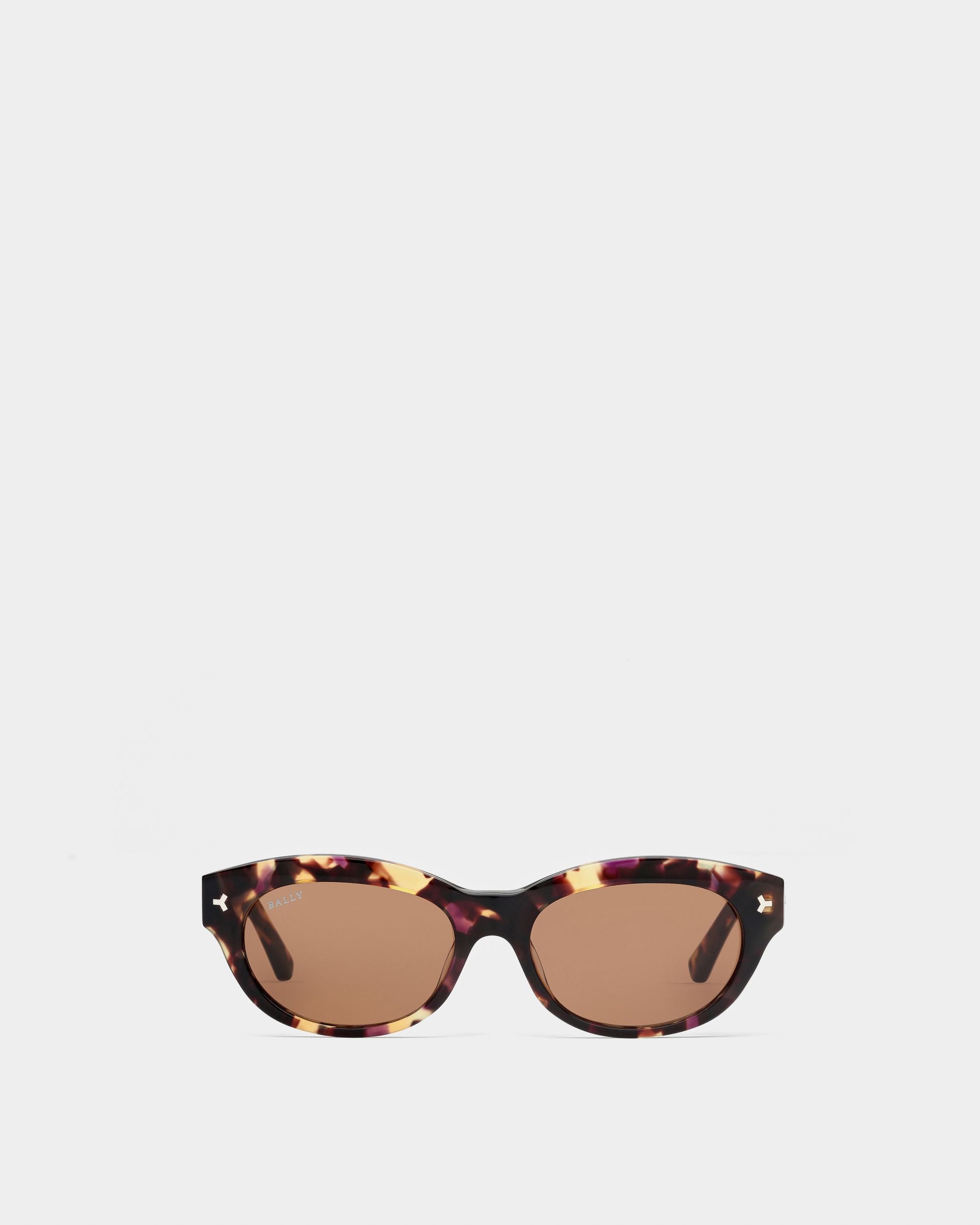 Twinkle Lunettes De Soleil En Acétate Havane Et Verres Marron - Femme - Bally - 01