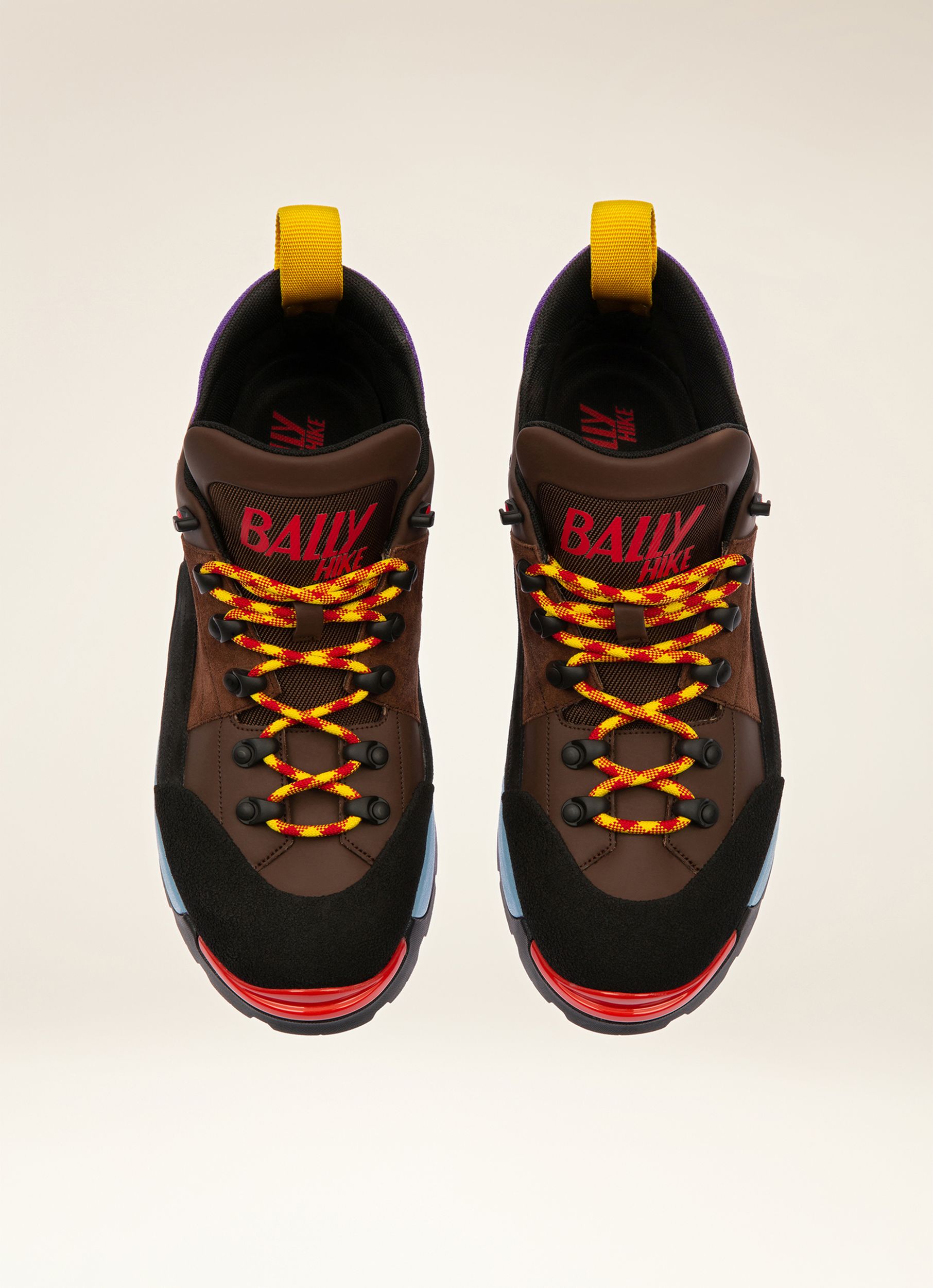 Bally Hike 2 Chaussures De Randonnée En Suède Violet - Femme - Bally - 04