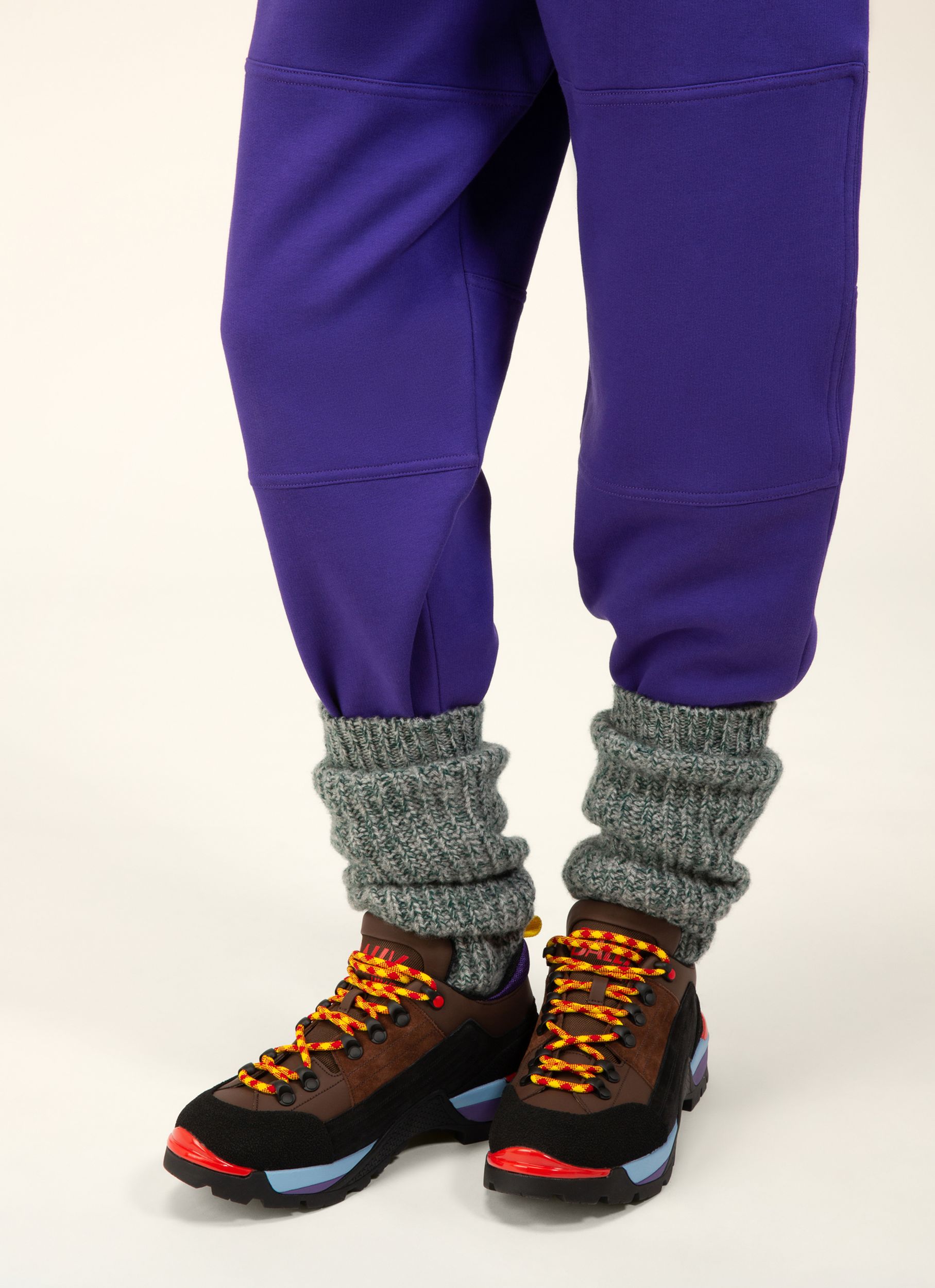 Bally Hike 2 Chaussures De Randonnée En Suède Violet - Femme - Bally - 05