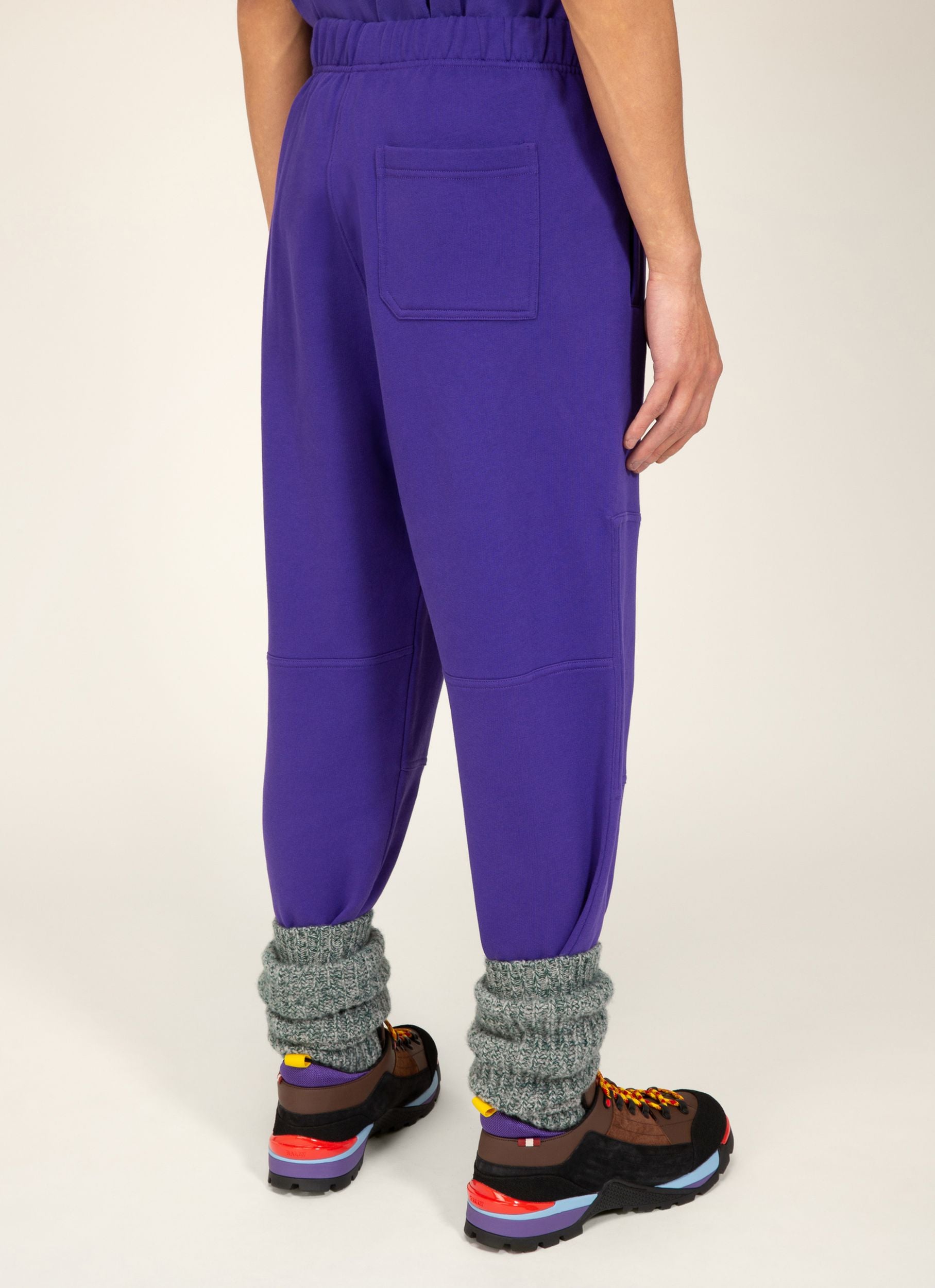 Bally Hike 12 Bas En Coton Bio Violet - Homme - Bally - 04