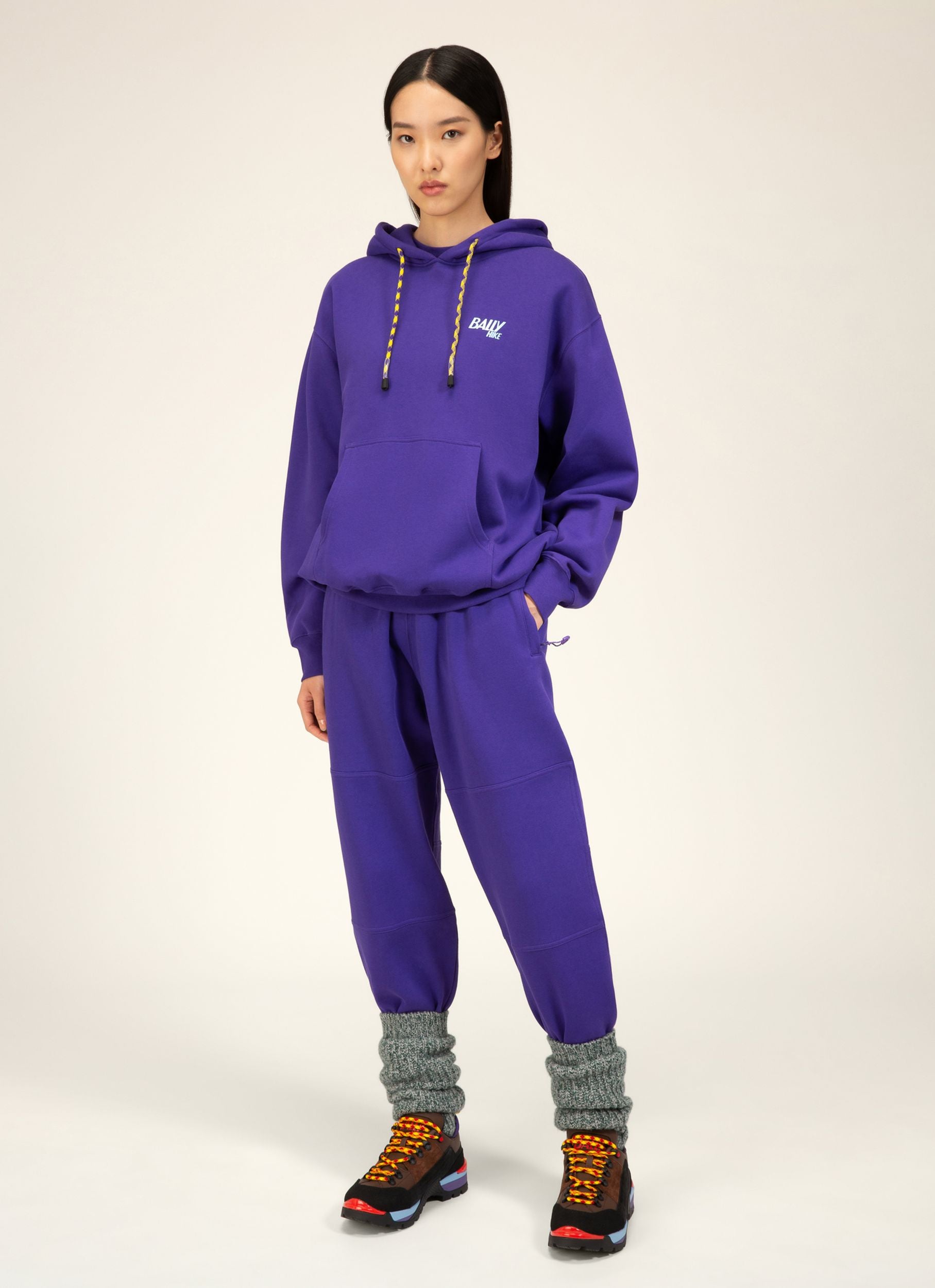 Bally Hike 6 Haut En Coton Bio Violet - Femme - Bally - 05