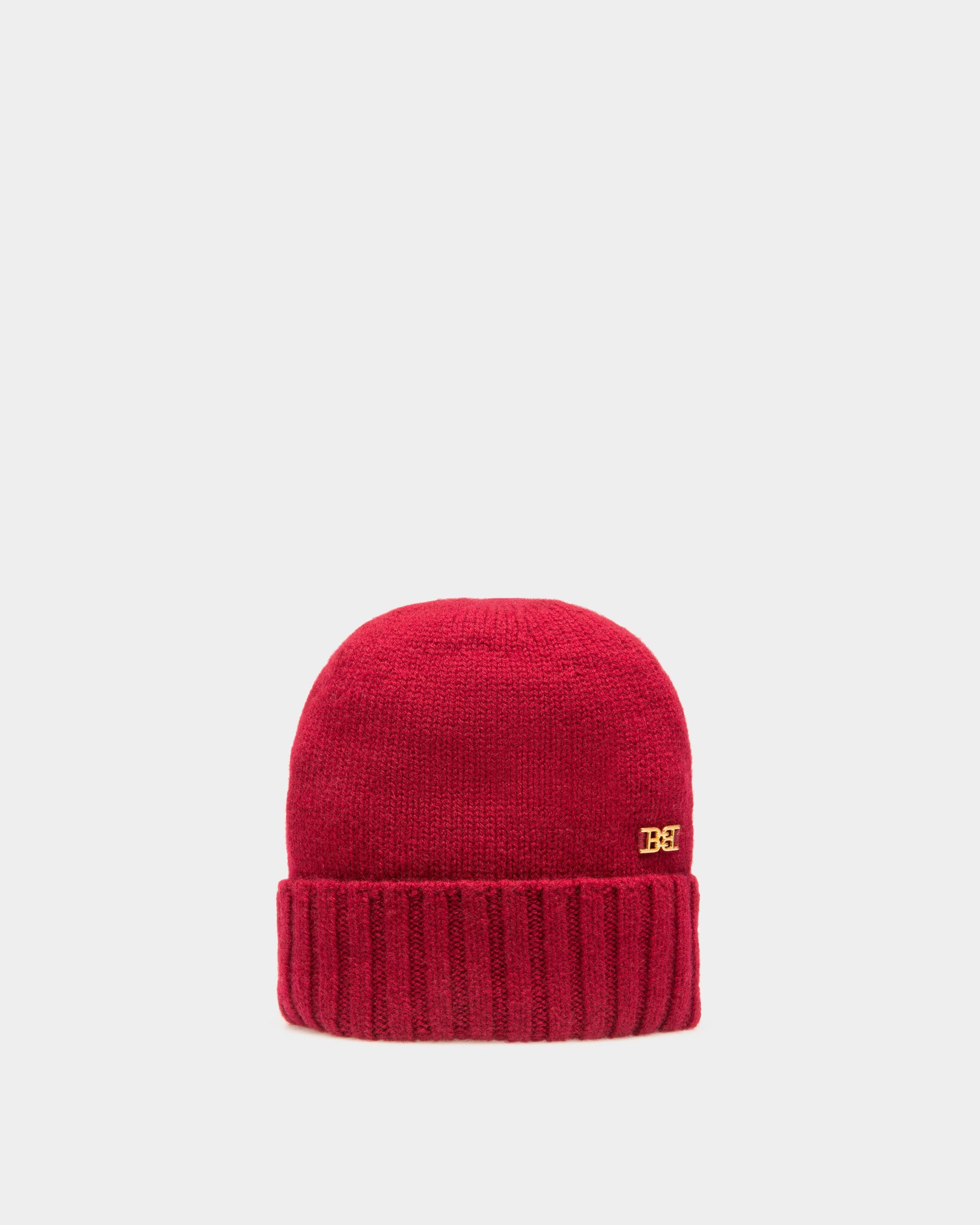 Set D'Accessoires En Cachemire Rouge Héritage - Femme - Bally - 02