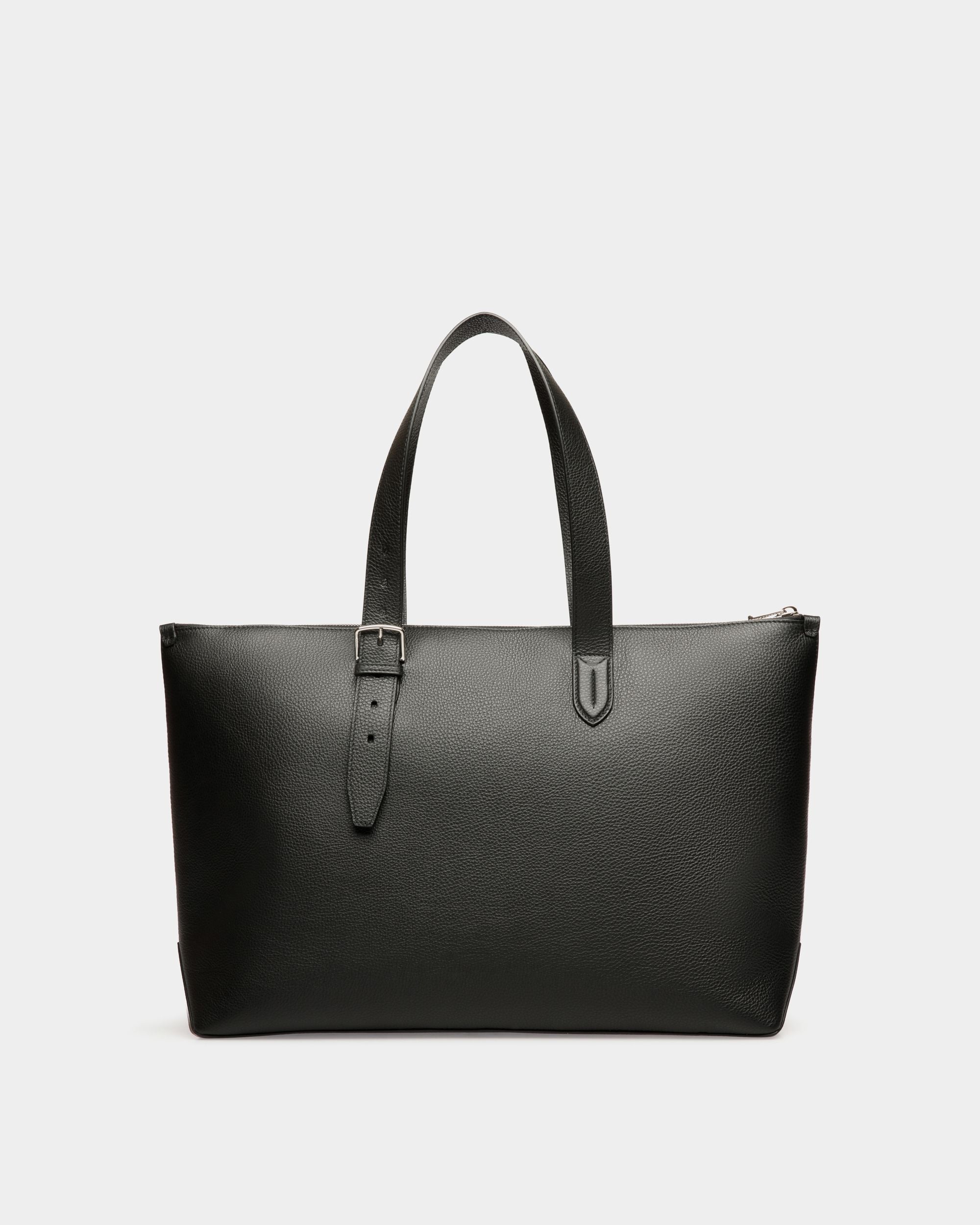 Tote In Black Bovine - Homme - Bally - 02