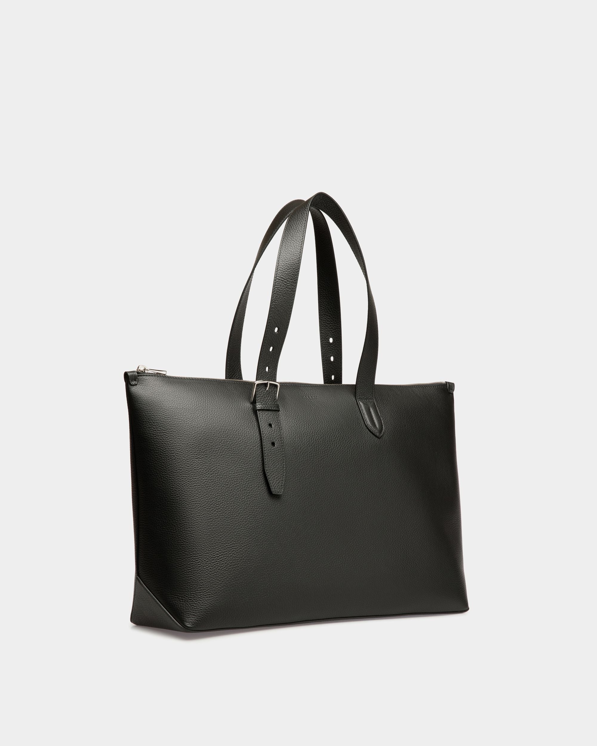 Tote In Black Bovine - Homme - Bally - 03