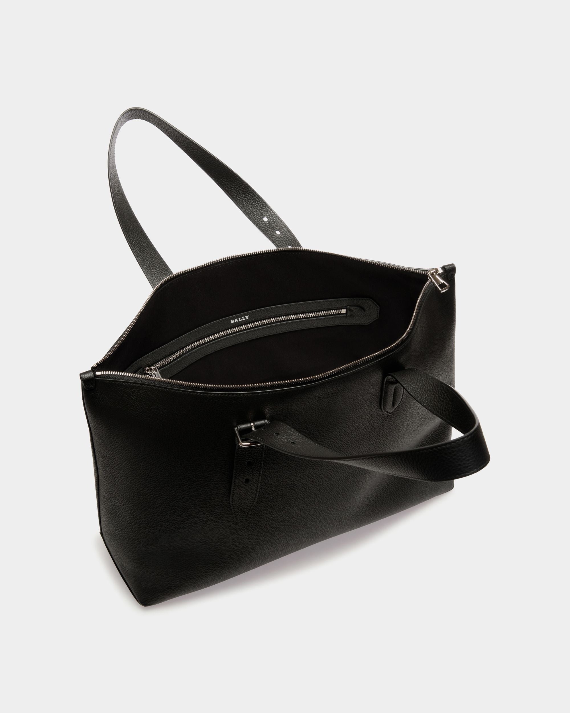 Tote In Black Bovine - Homme - Bally - 04