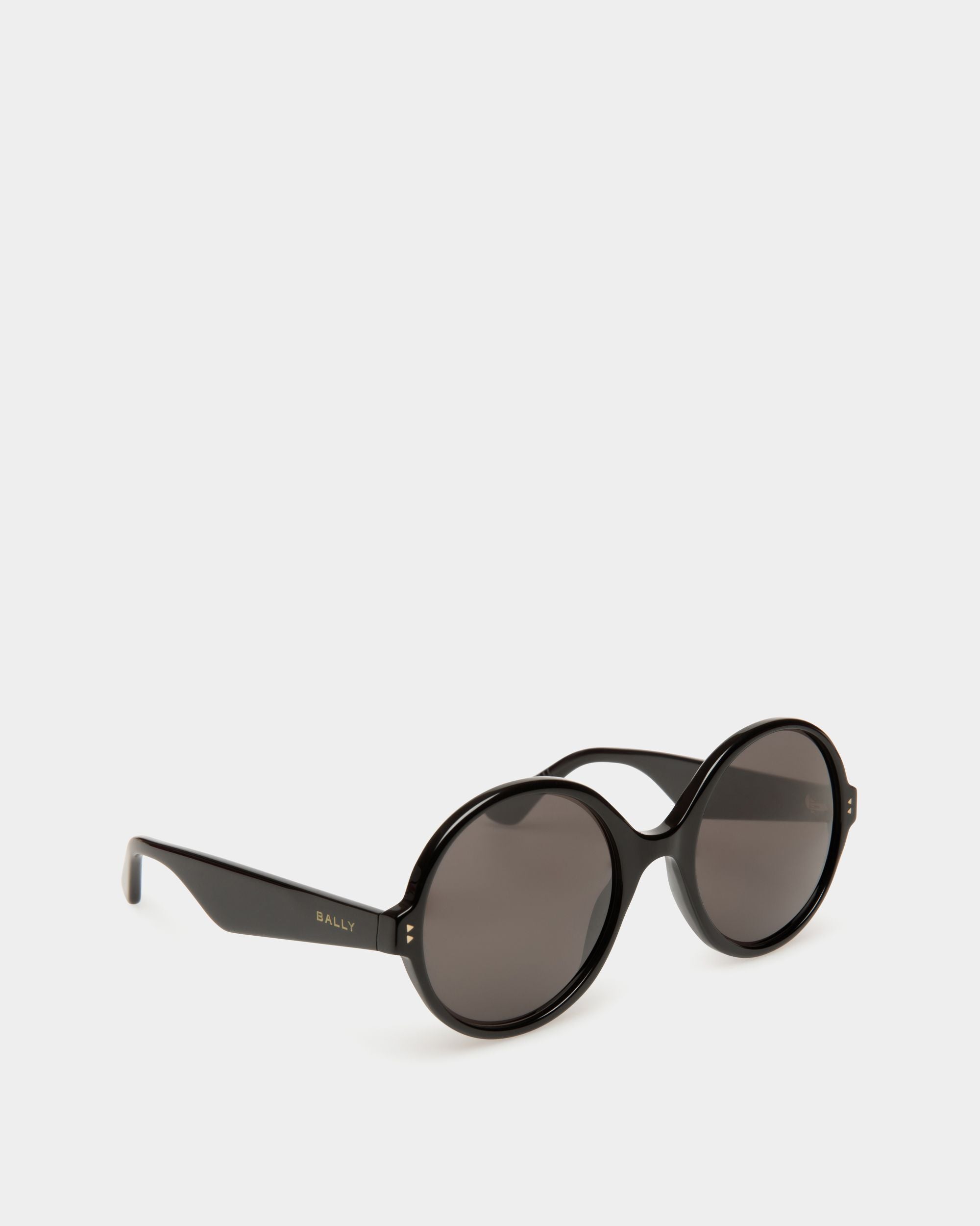 Lunettes De Soleil Ursula En Acétate Noir - Femme - Bally - 02