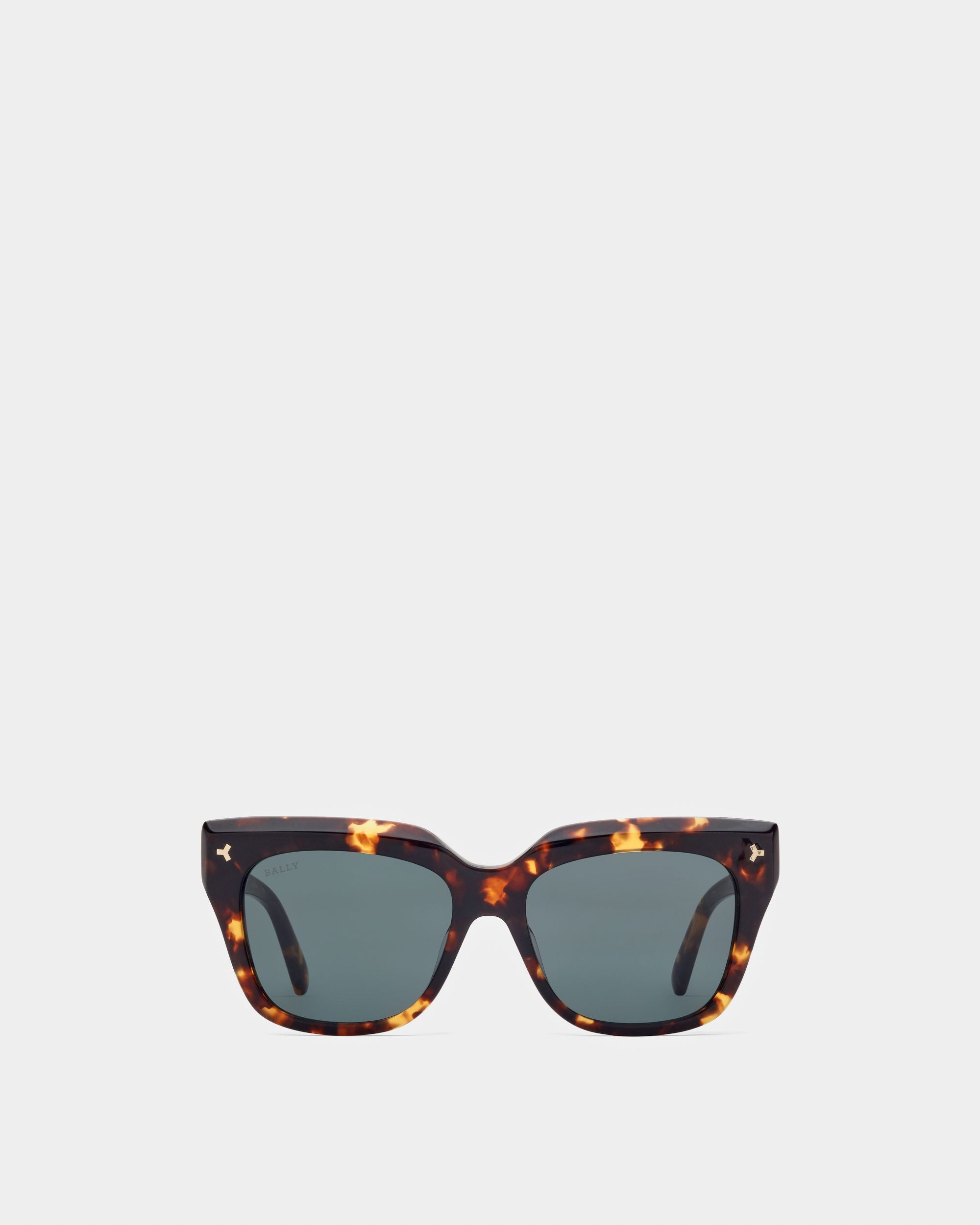 Stelli Lunettes De Soleil En Acétate Havane Vintage - Femme - Bally - 01