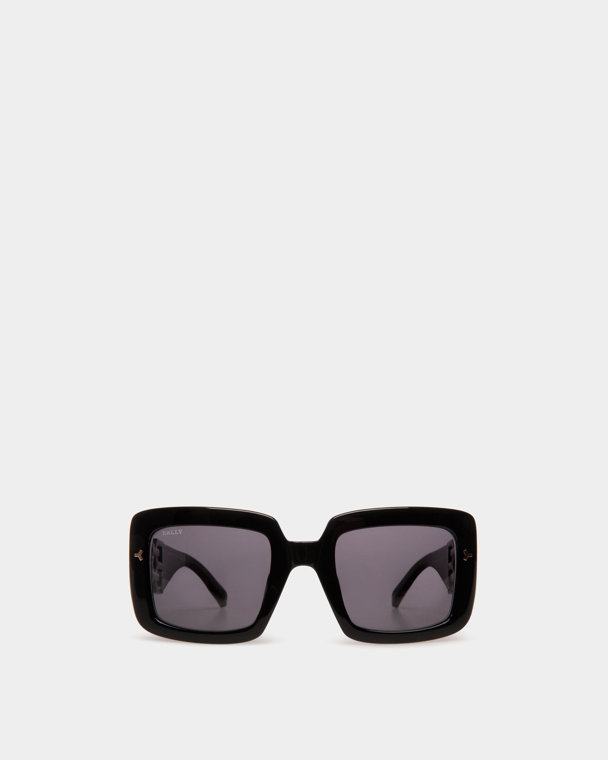 Lunettes De Soleil Filiana Noires Et Verres Fumés - Femme - Bally - 01