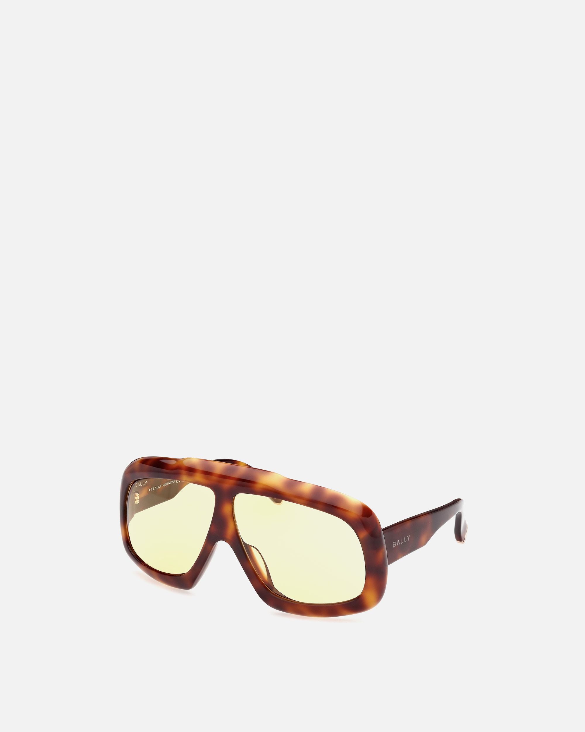 Lunettes De Soleil Eyger Havane Et Jaunes En Acétate - Other - Bally - 03