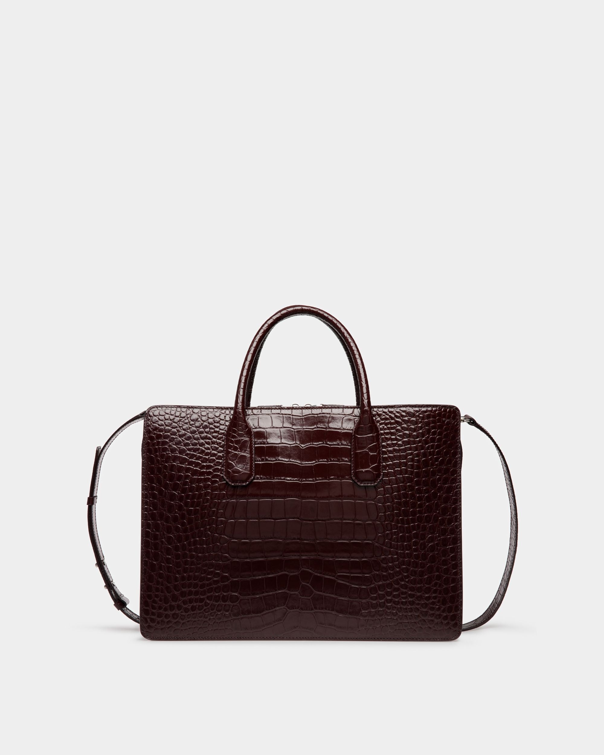Sac Business Banque En Cuir Chablis - Homme - Bally - 02