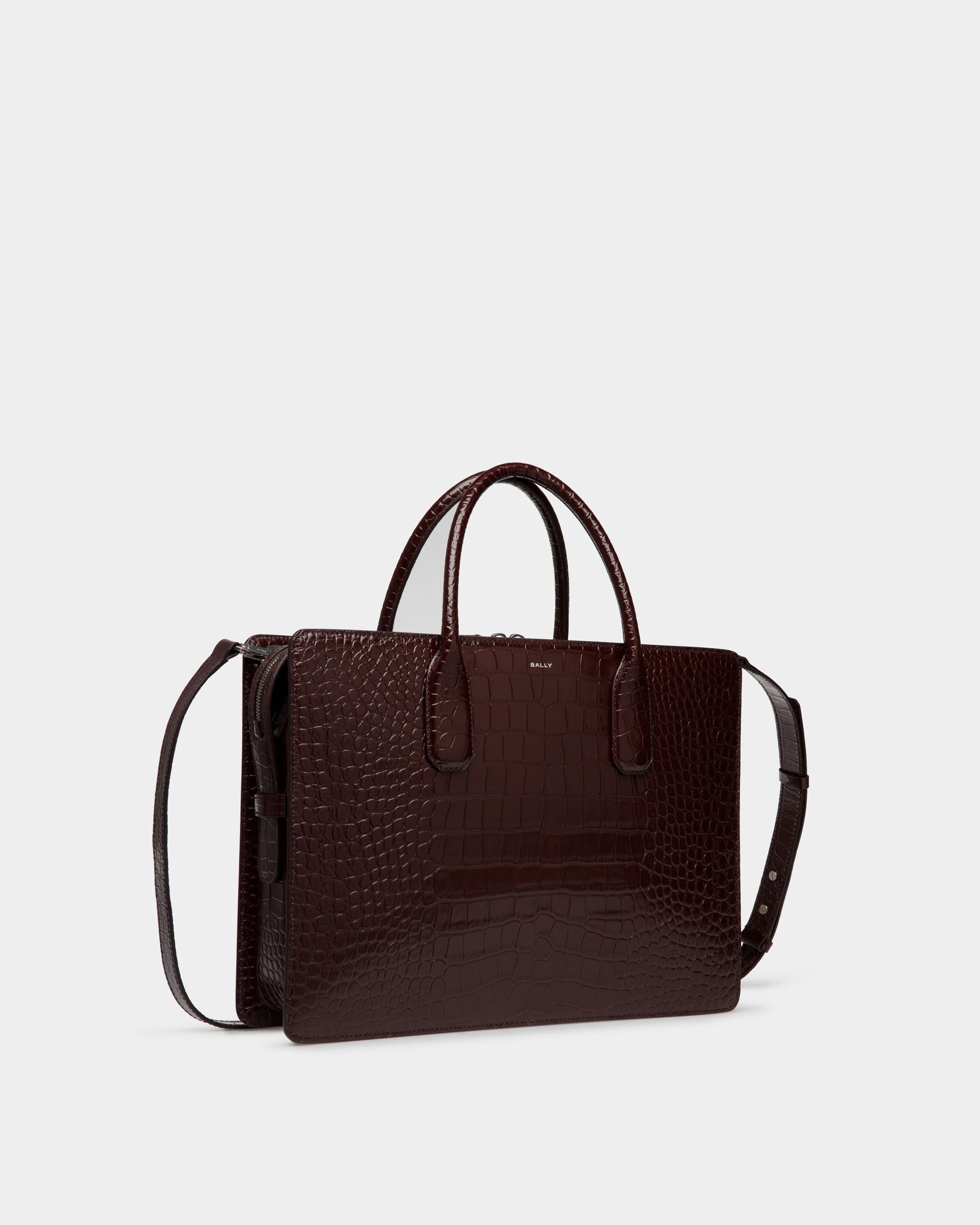 Sac Business Banque En Cuir Chablis - Homme - Bally - 03