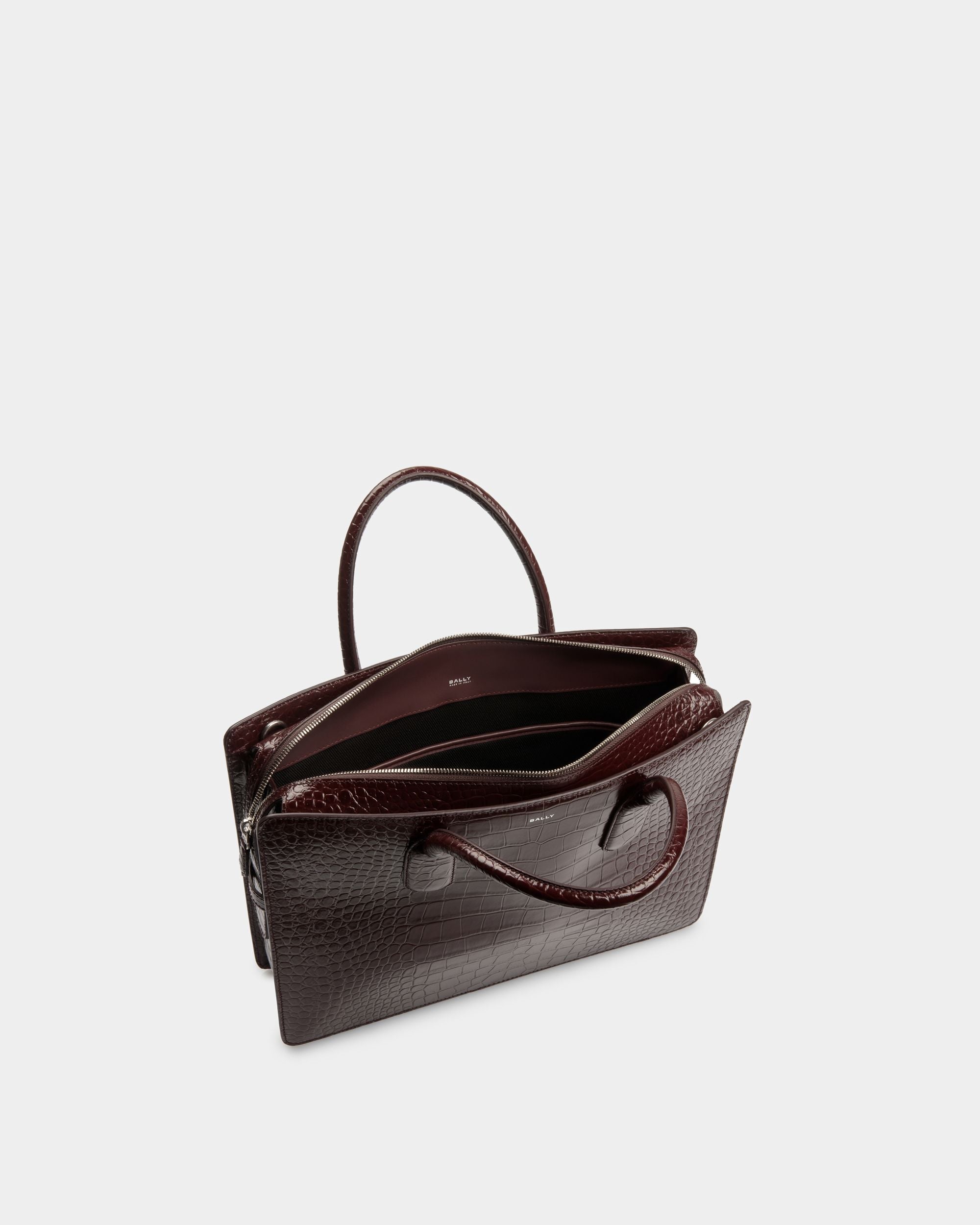 Sac Business Banque En Cuir Chablis - Homme - Bally - 04
