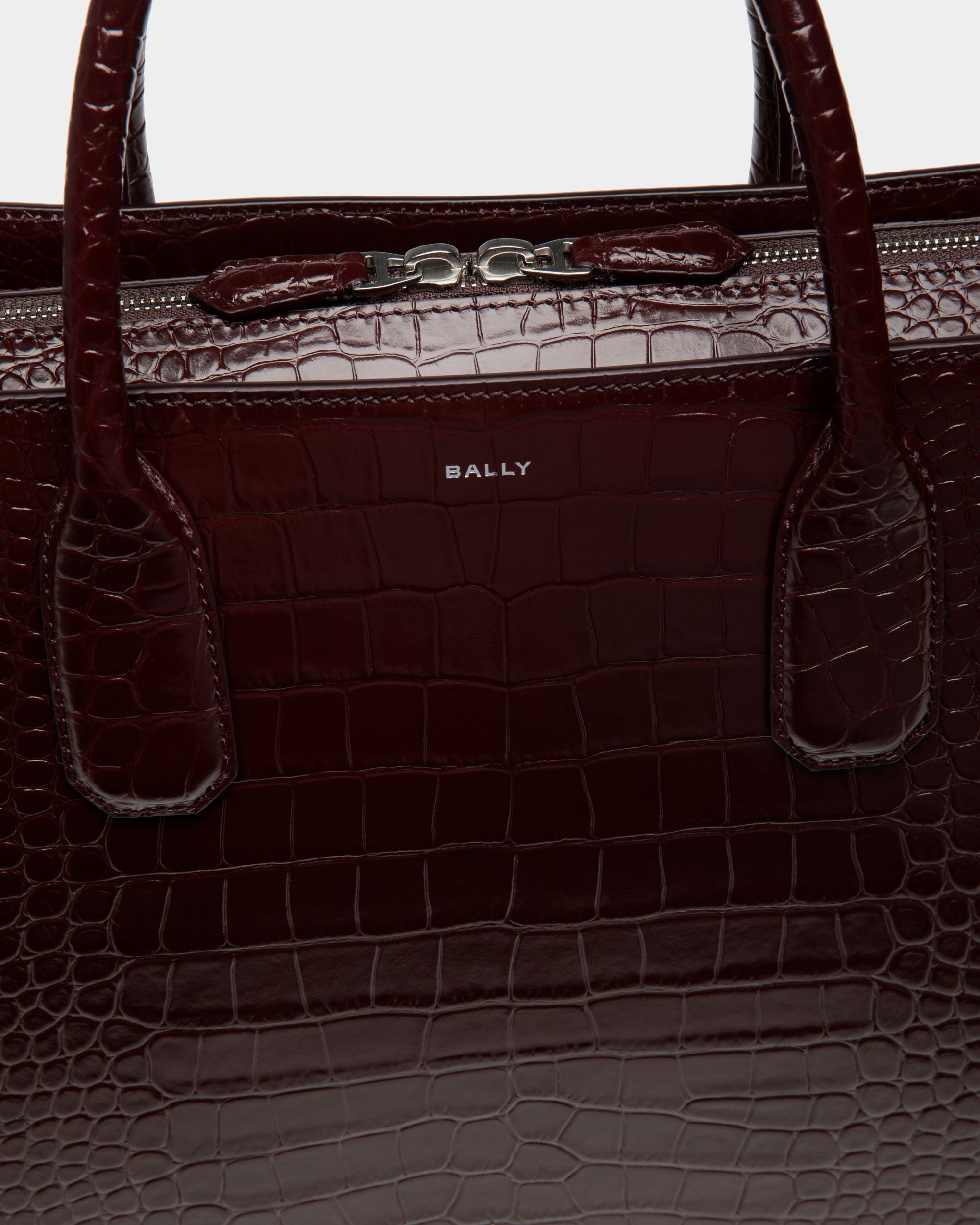 Sac Business Banque En Cuir Chablis - Homme - Bally - 05