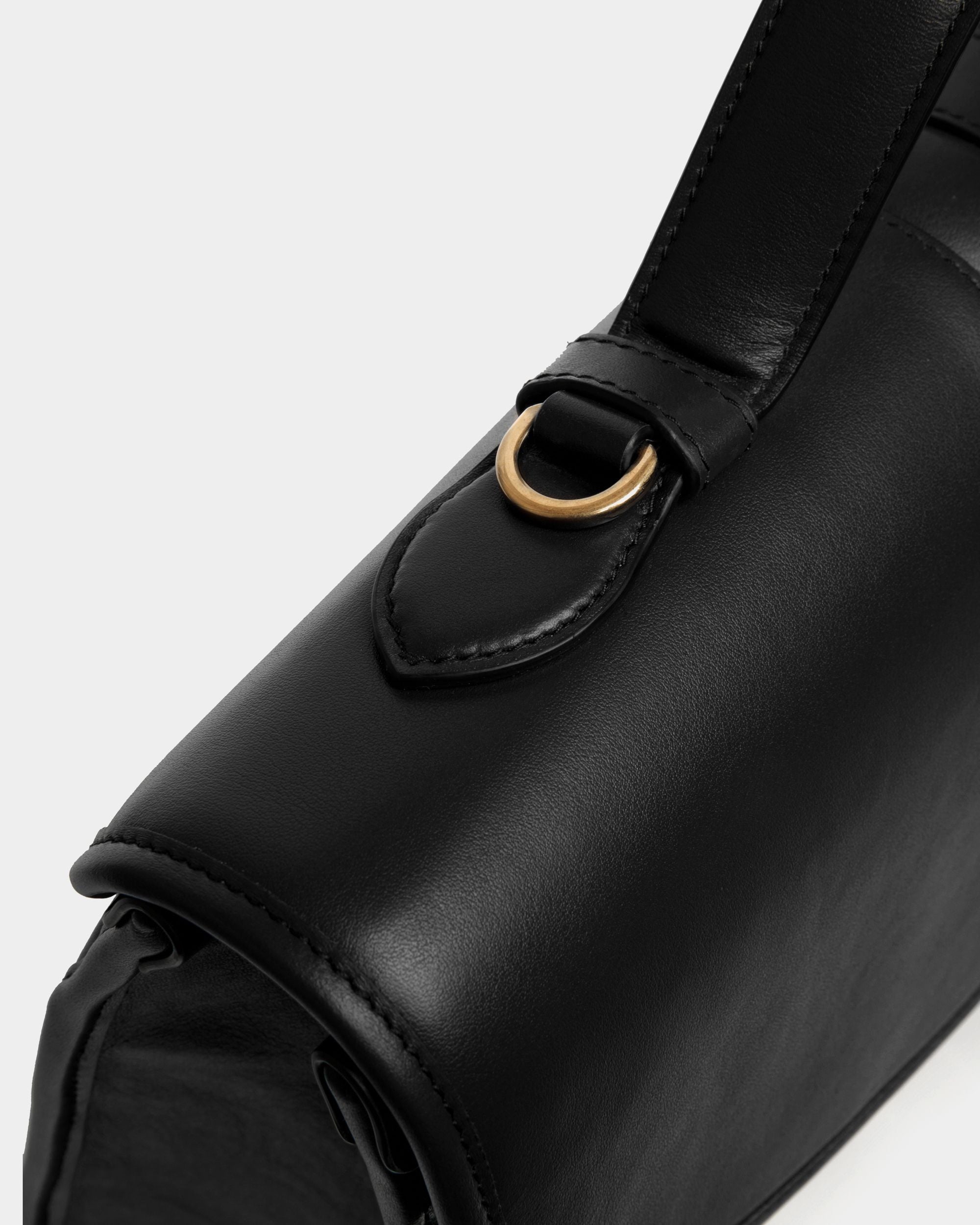 Cartable Beckett En Cuir Noir - Homme - Bally - 05