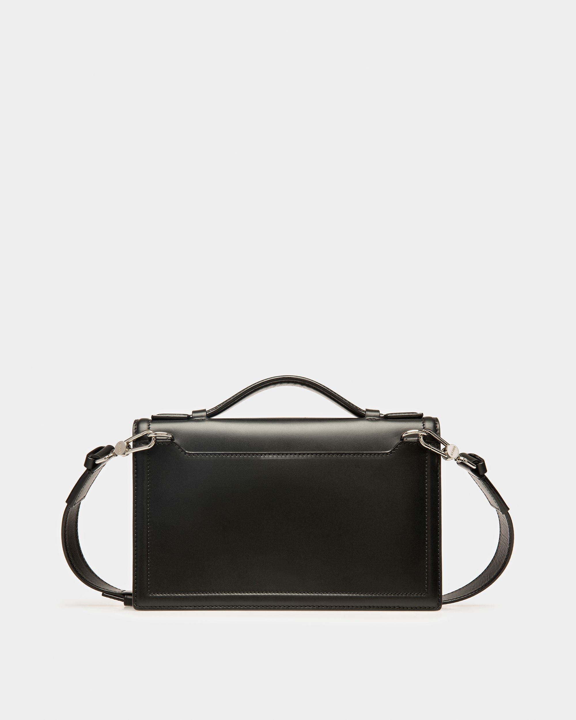 Scrinio Sac Bandoulière En Cuir Noir - Homme - Bally - 03