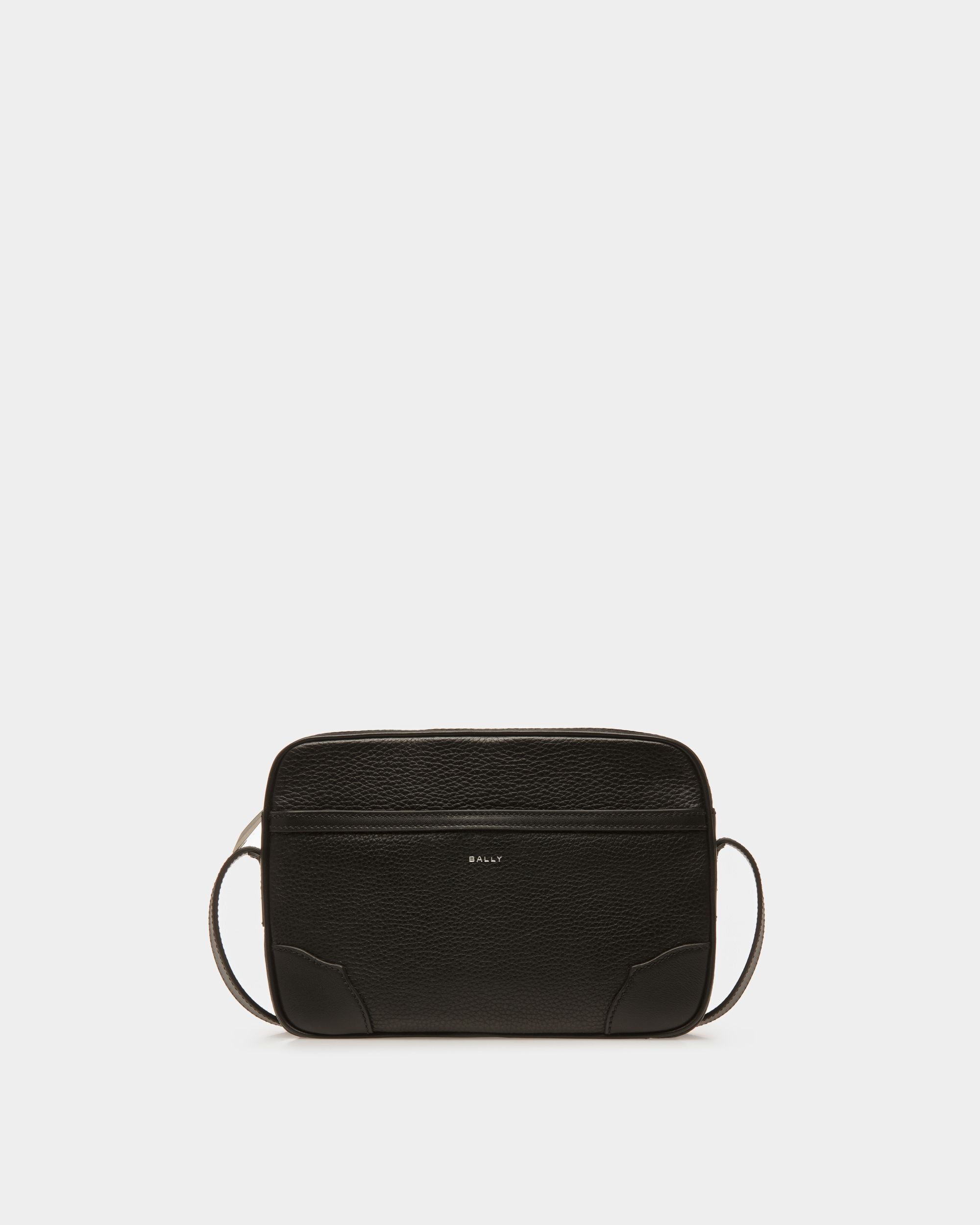 Sac à bandoulière Ribbon En cuir noir - Homme - Bally - 01
