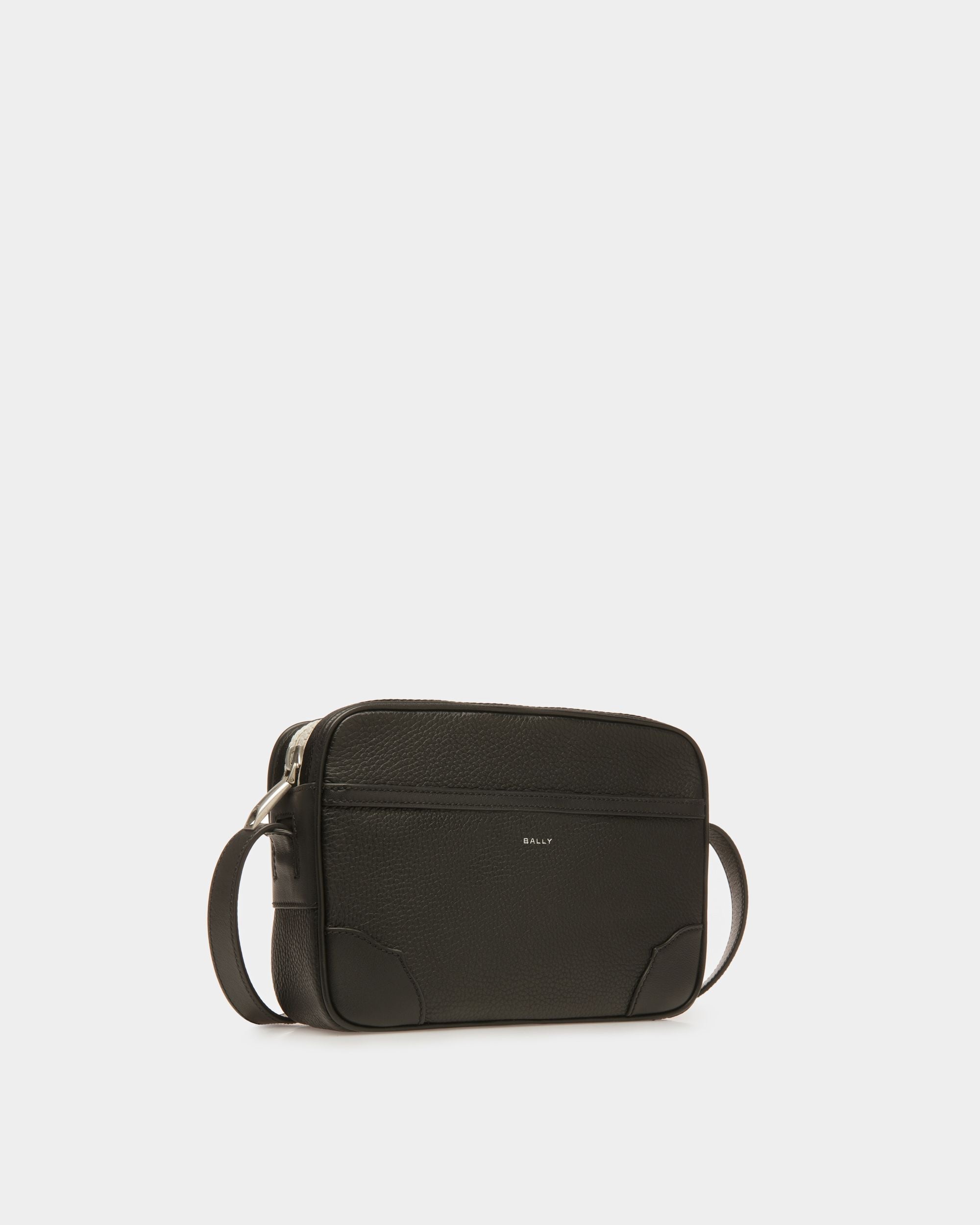 Sac à bandoulière Ribbon En cuir noir - Homme - Bally - 03