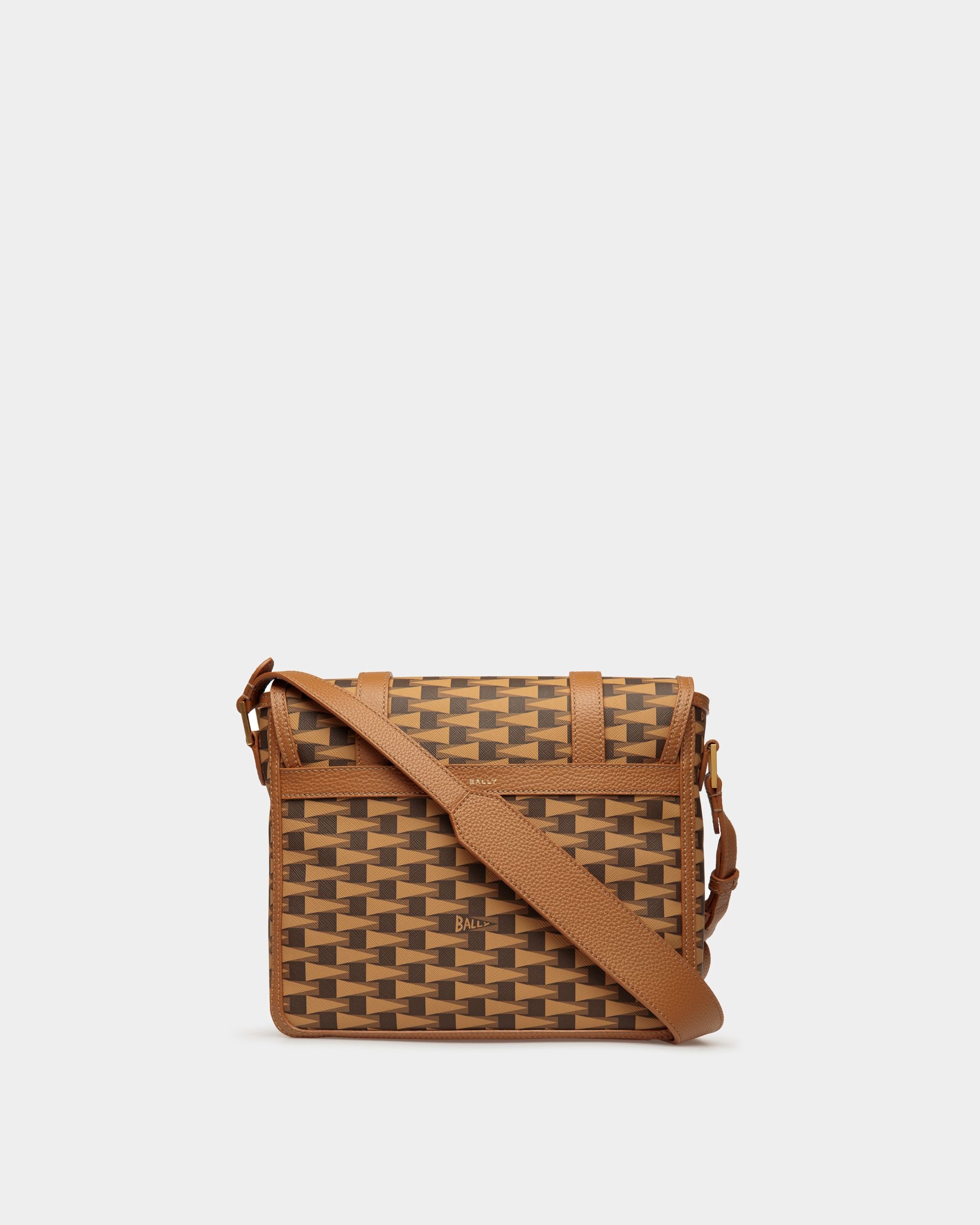 Sac Messenger Pennant TPU Couleur Sable - Homme - Bally - 03