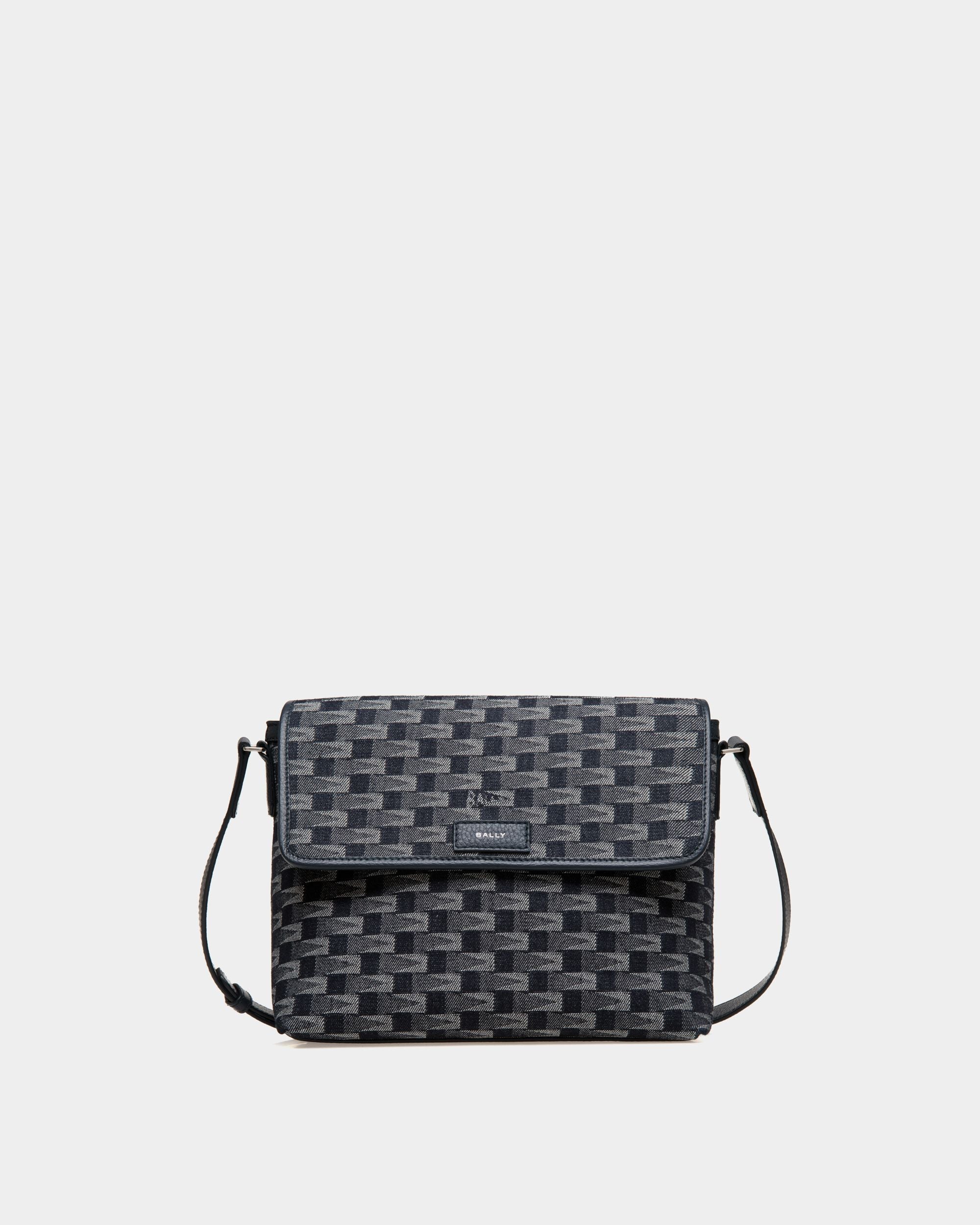 Sac À Bandoulière Pennant En Denim - Homme - Bally - 01