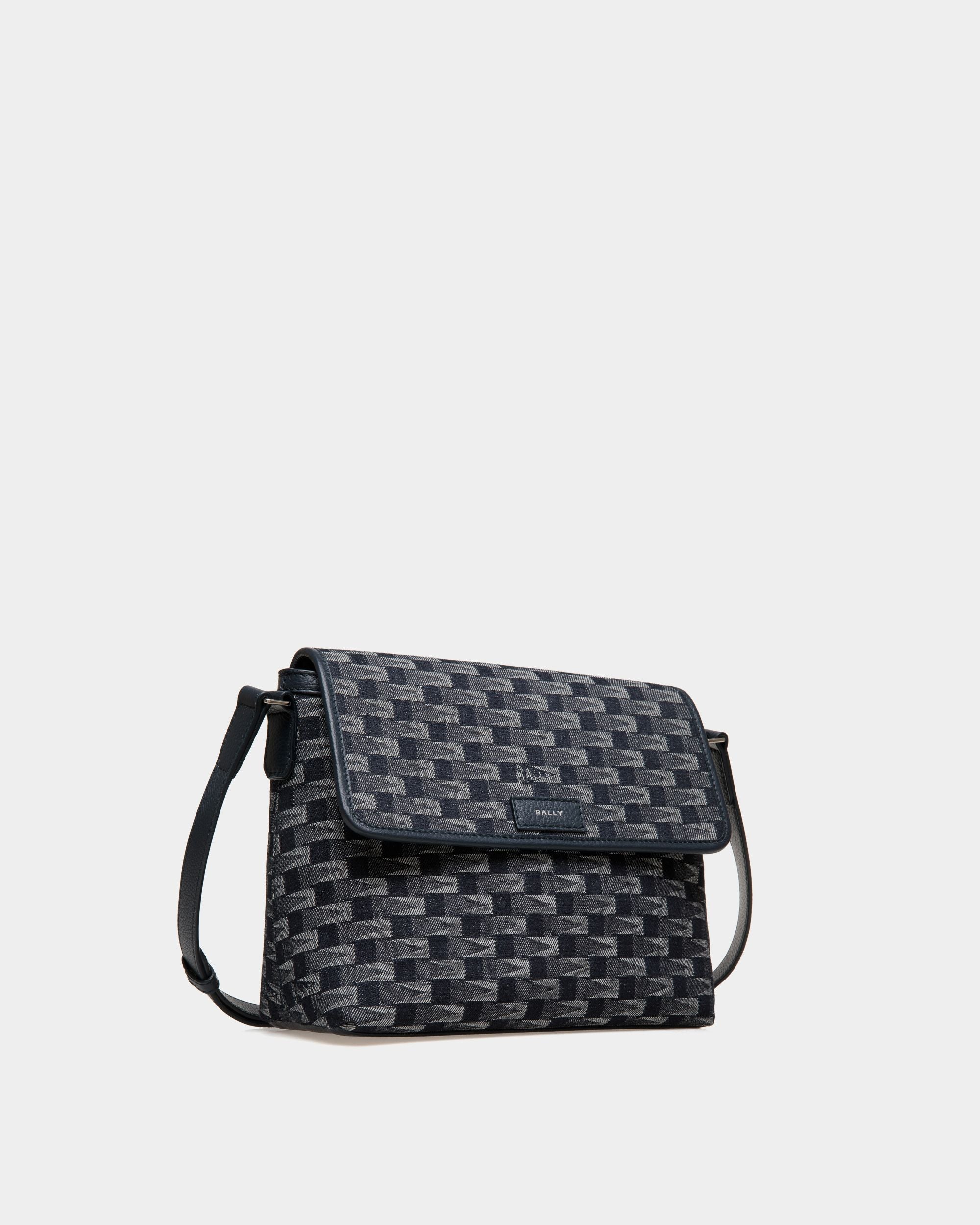 Sac À Bandoulière Pennant En Denim - Homme - Bally - 03