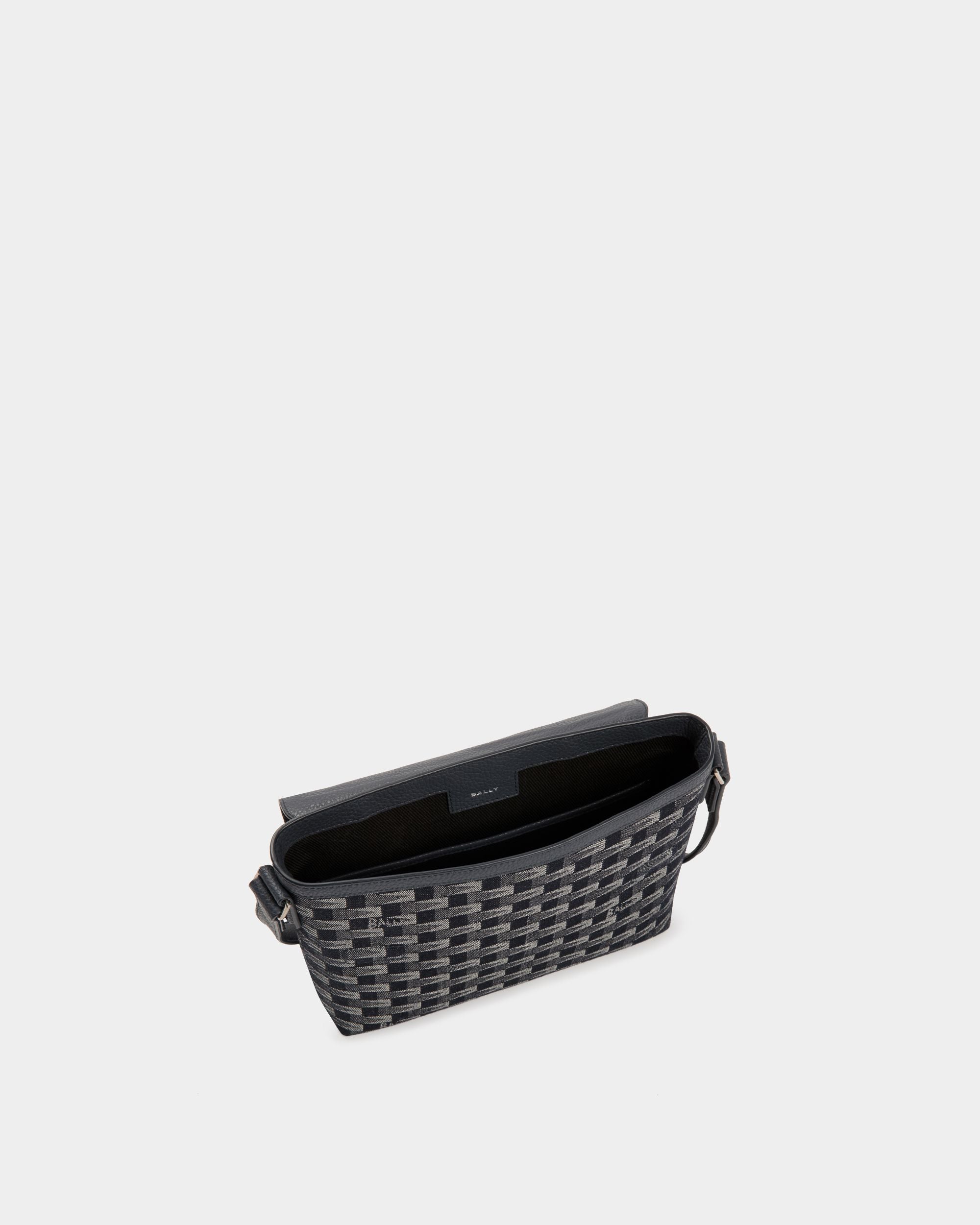 Sac À Bandoulière Pennant En Denim - Homme - Bally - 04