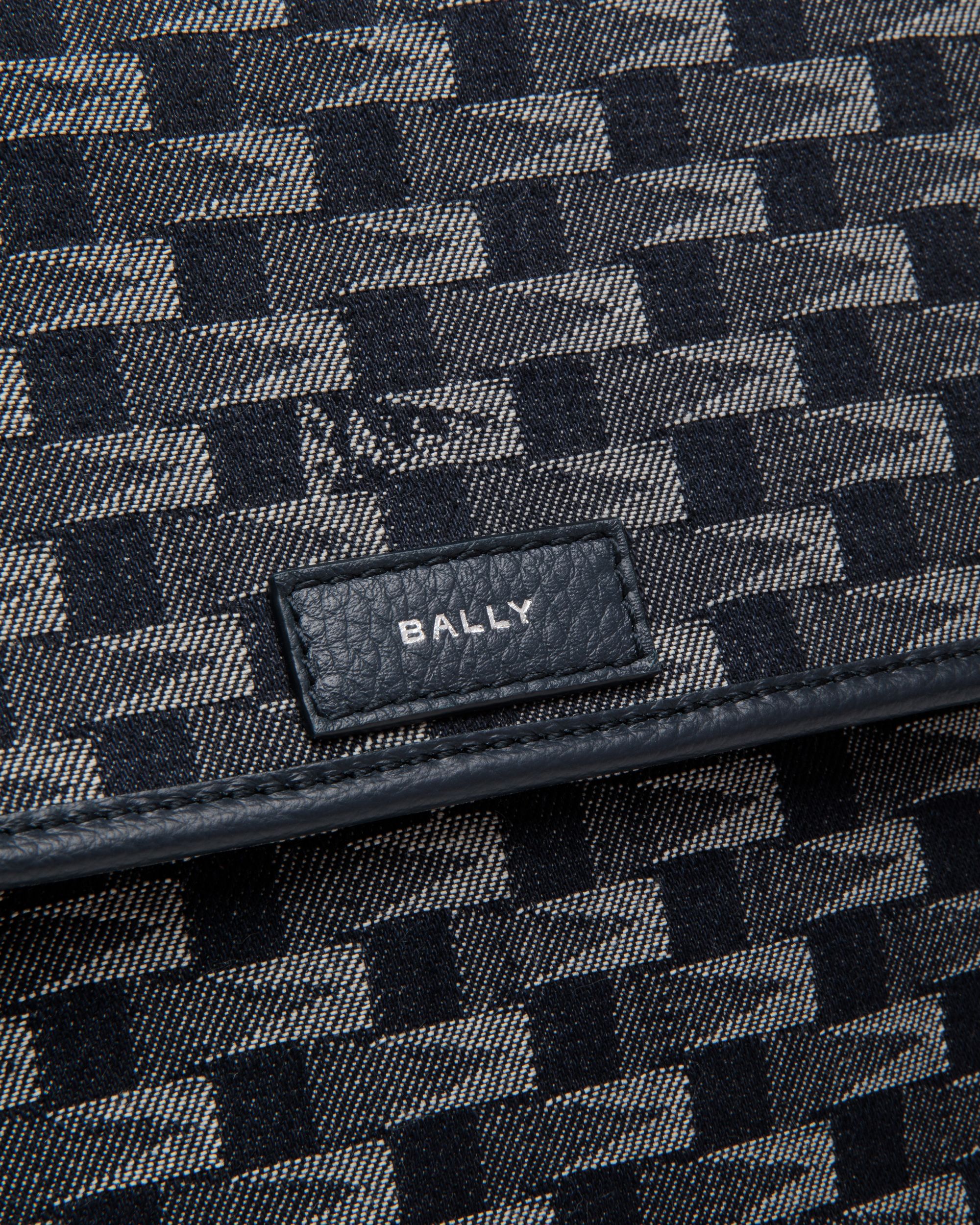 Sac À Bandoulière Pennant En Denim - Homme - Bally - 05