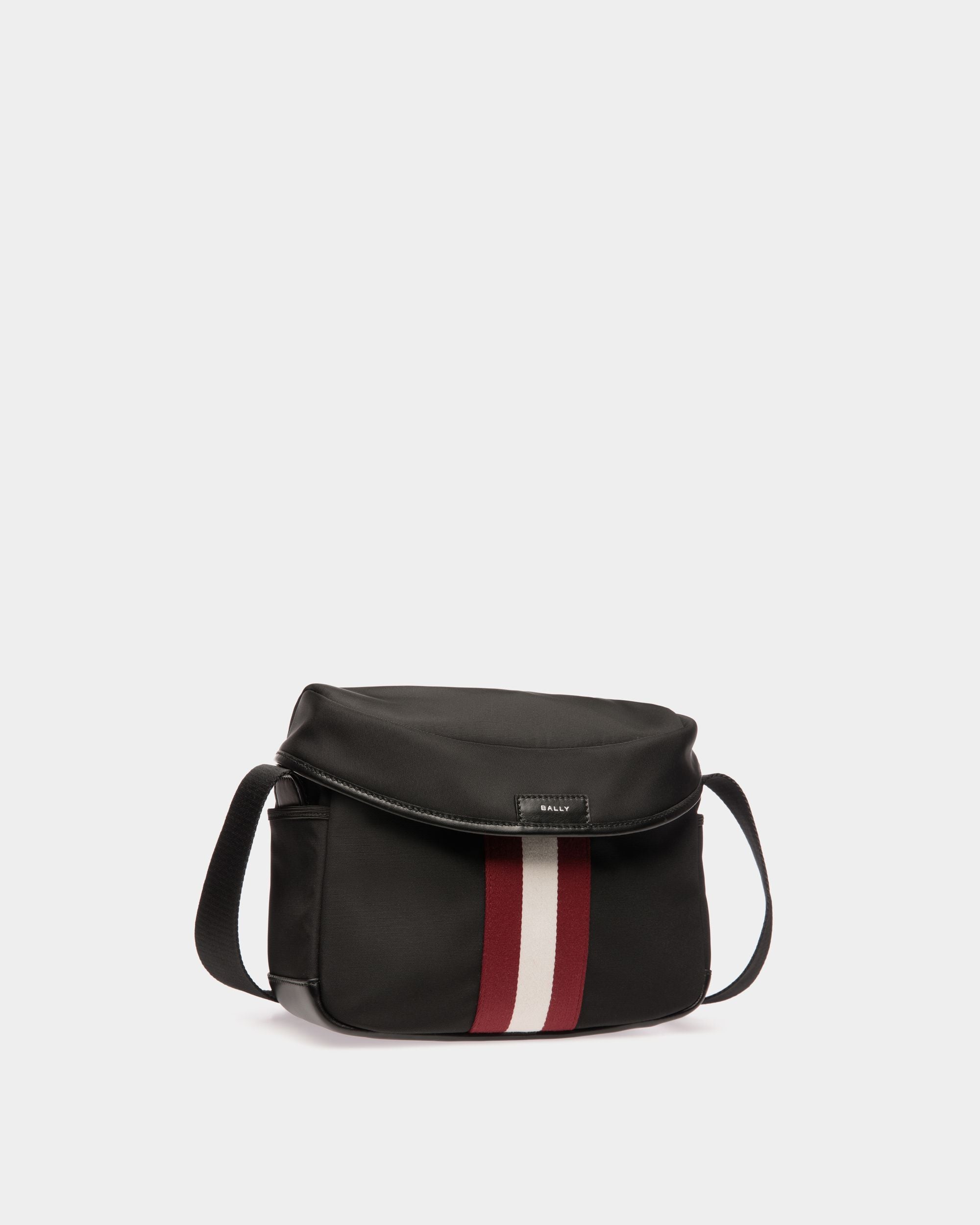 Sac À Bandoulière Code En Nylon Noir - Homme - Bally - 04